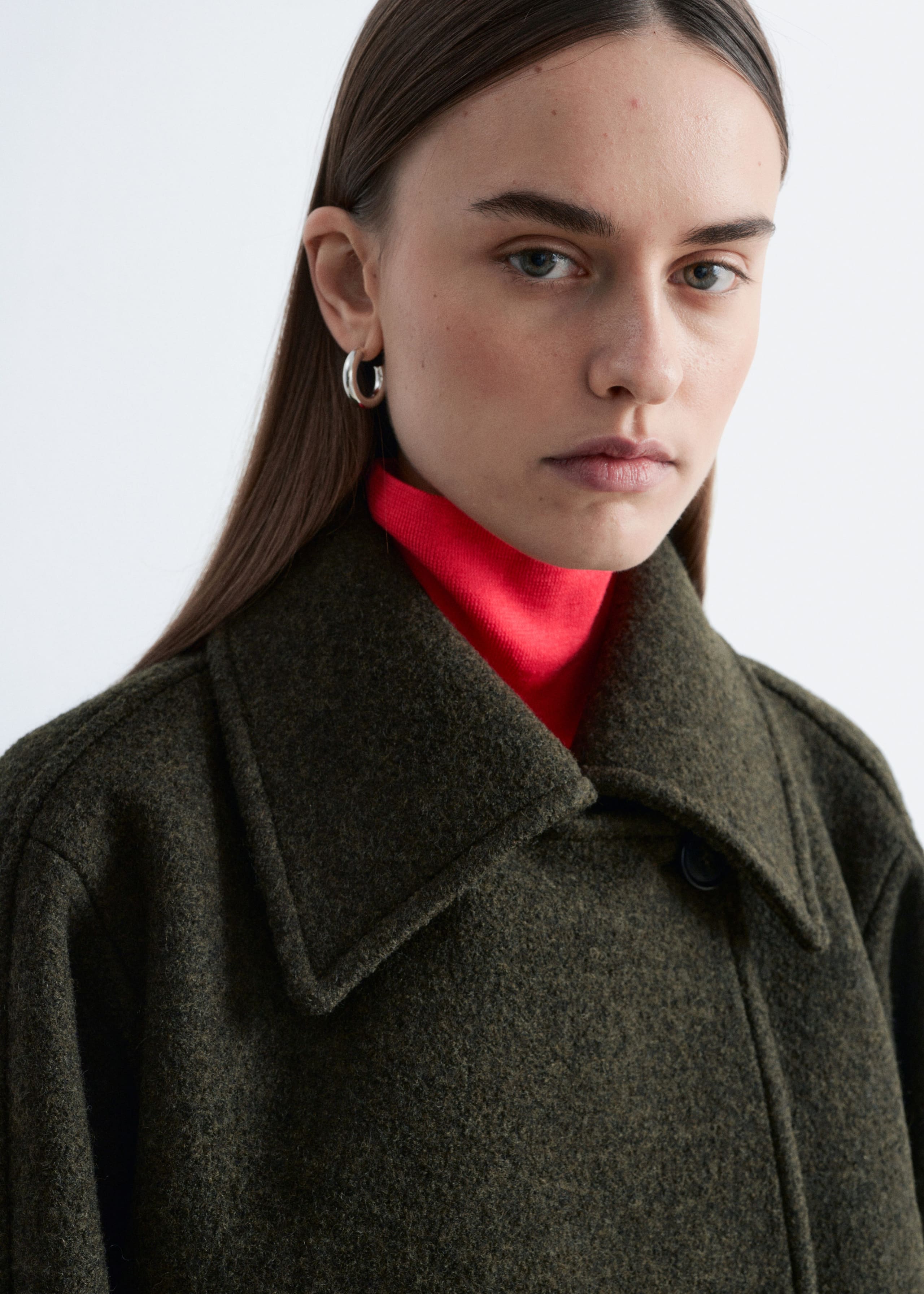 Image of Oversized Wool Jacket