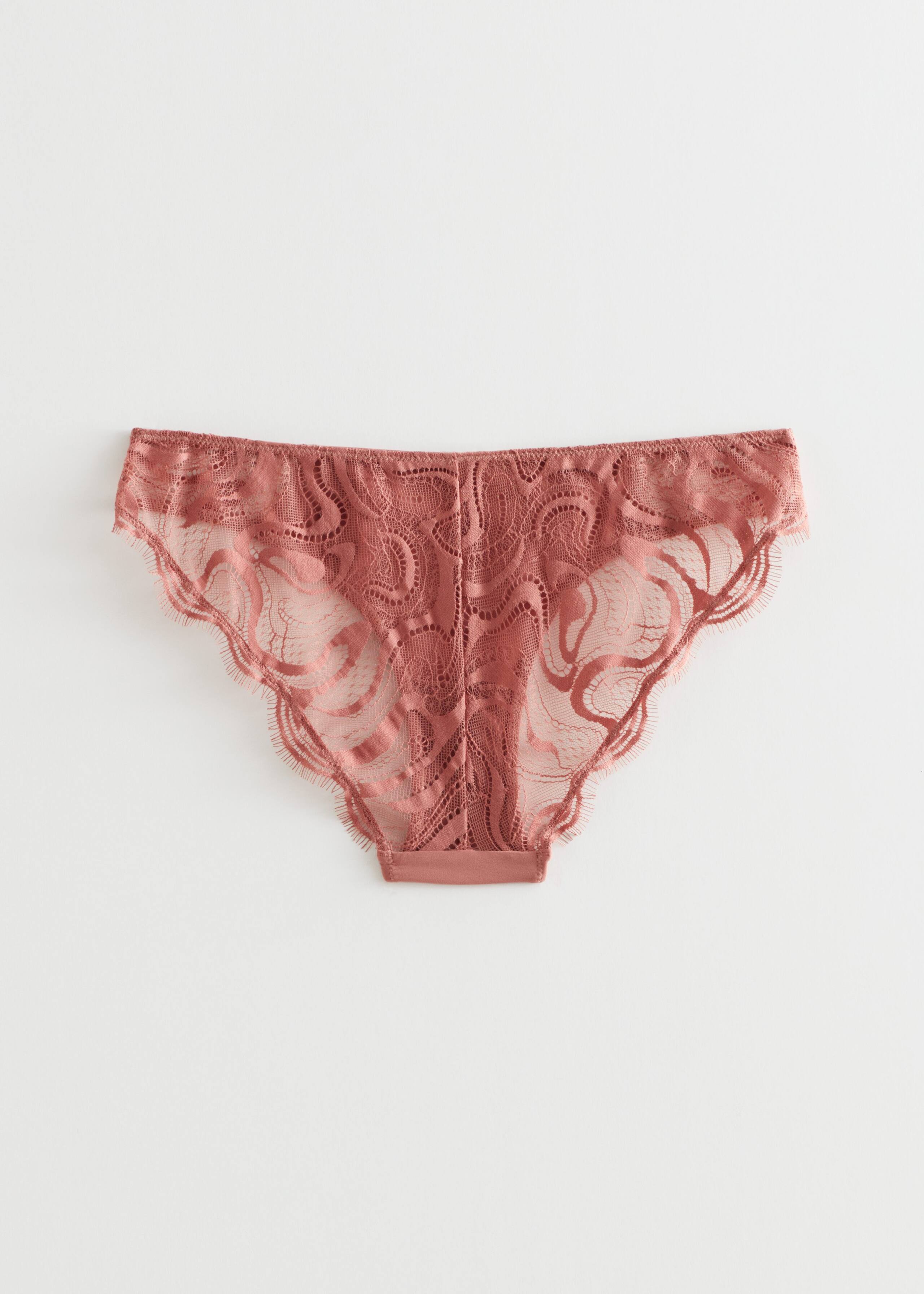 AbstractLaceBriefs - Pink - Natura morta
