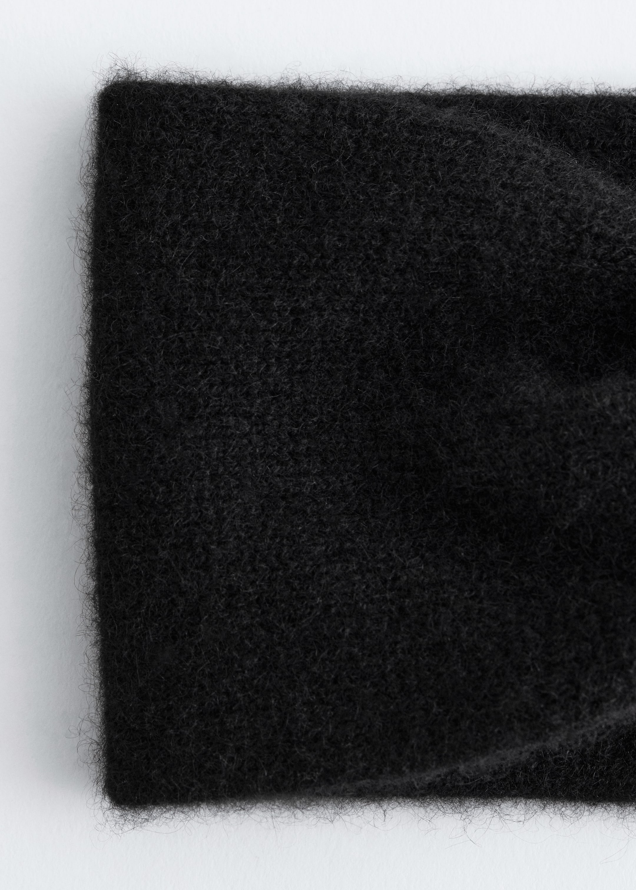 Agrandir l'image: Bandeau torsadé devant en cachemire - Noir - FEMME | H&M CH 4