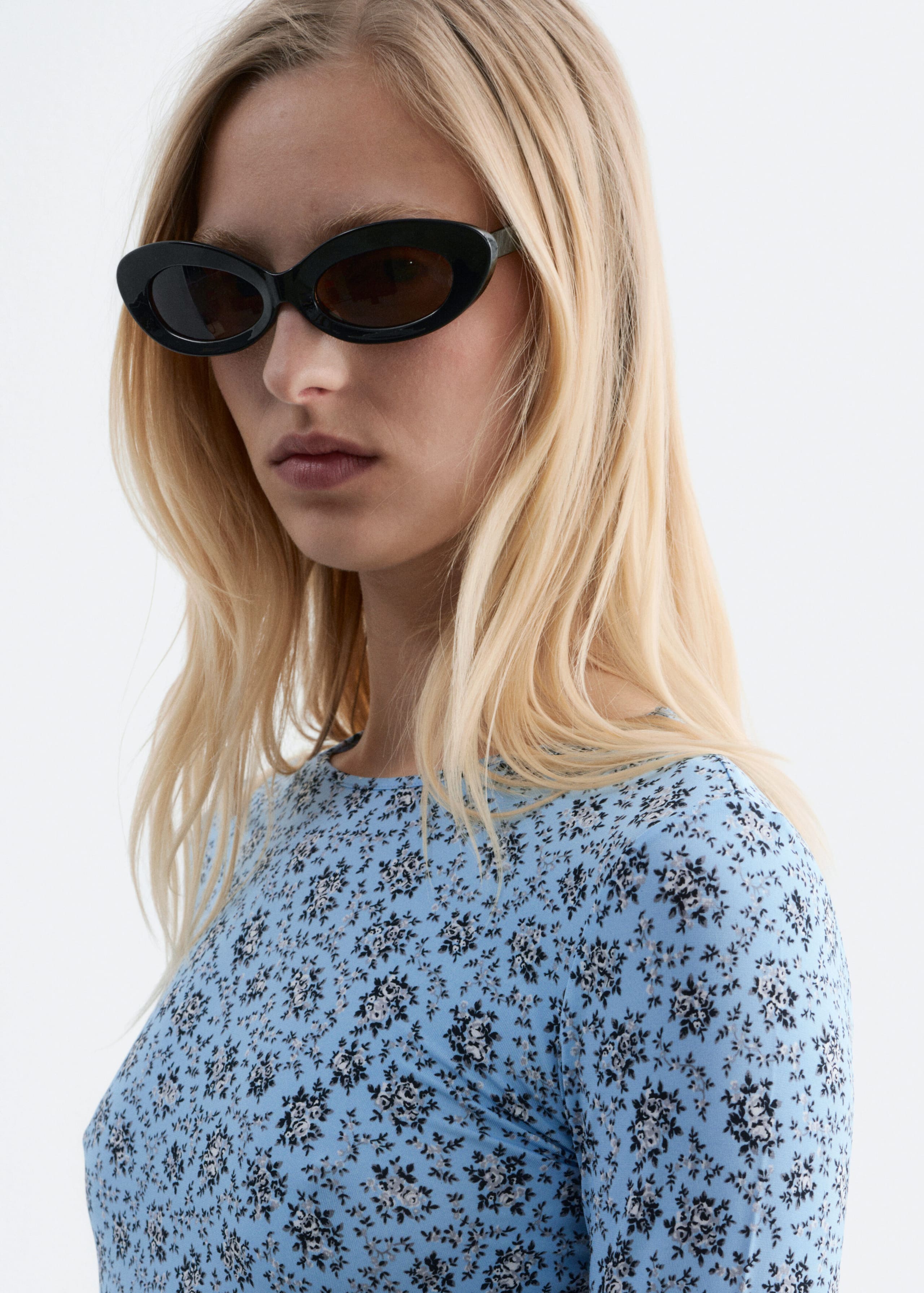 Image of Maglia in jersey a maniche lunghe