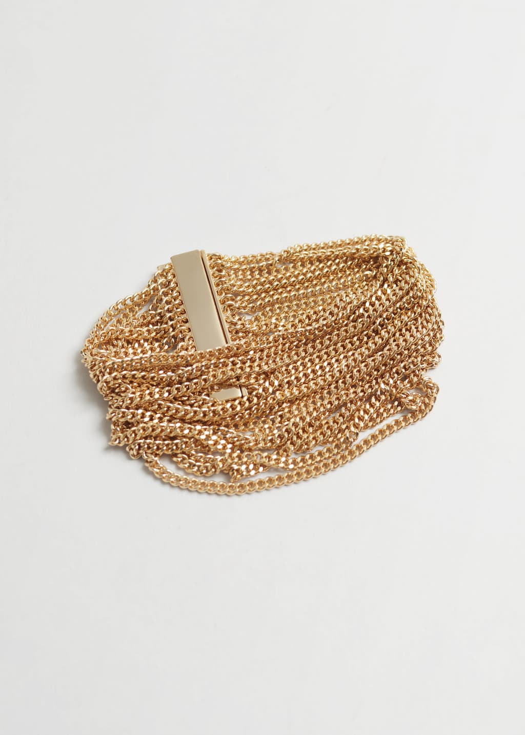 Multi-ChainStatementBracelet - Gold - Bodegón