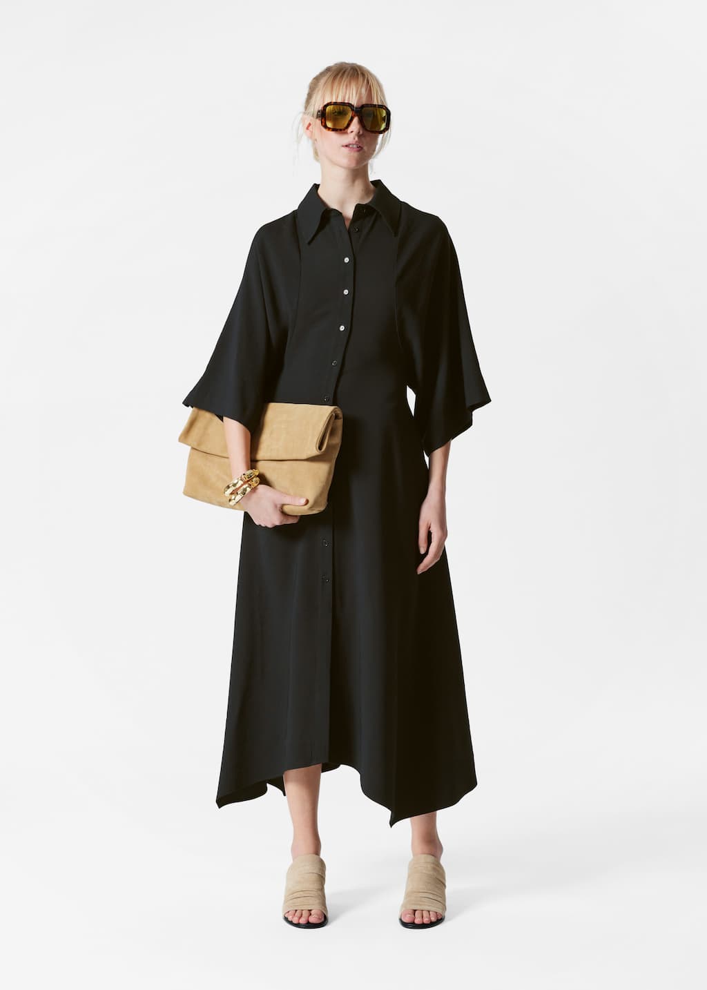 Image of Vestido camisero midi