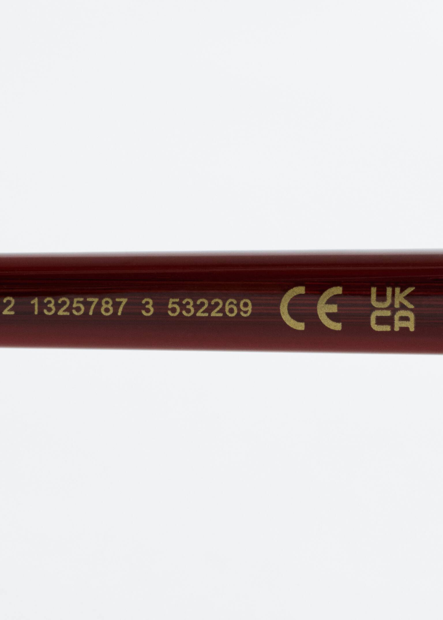 Oversized Aviator Sunglasses - Dark Brown/Brown/Yellow/White/Transparent - 2