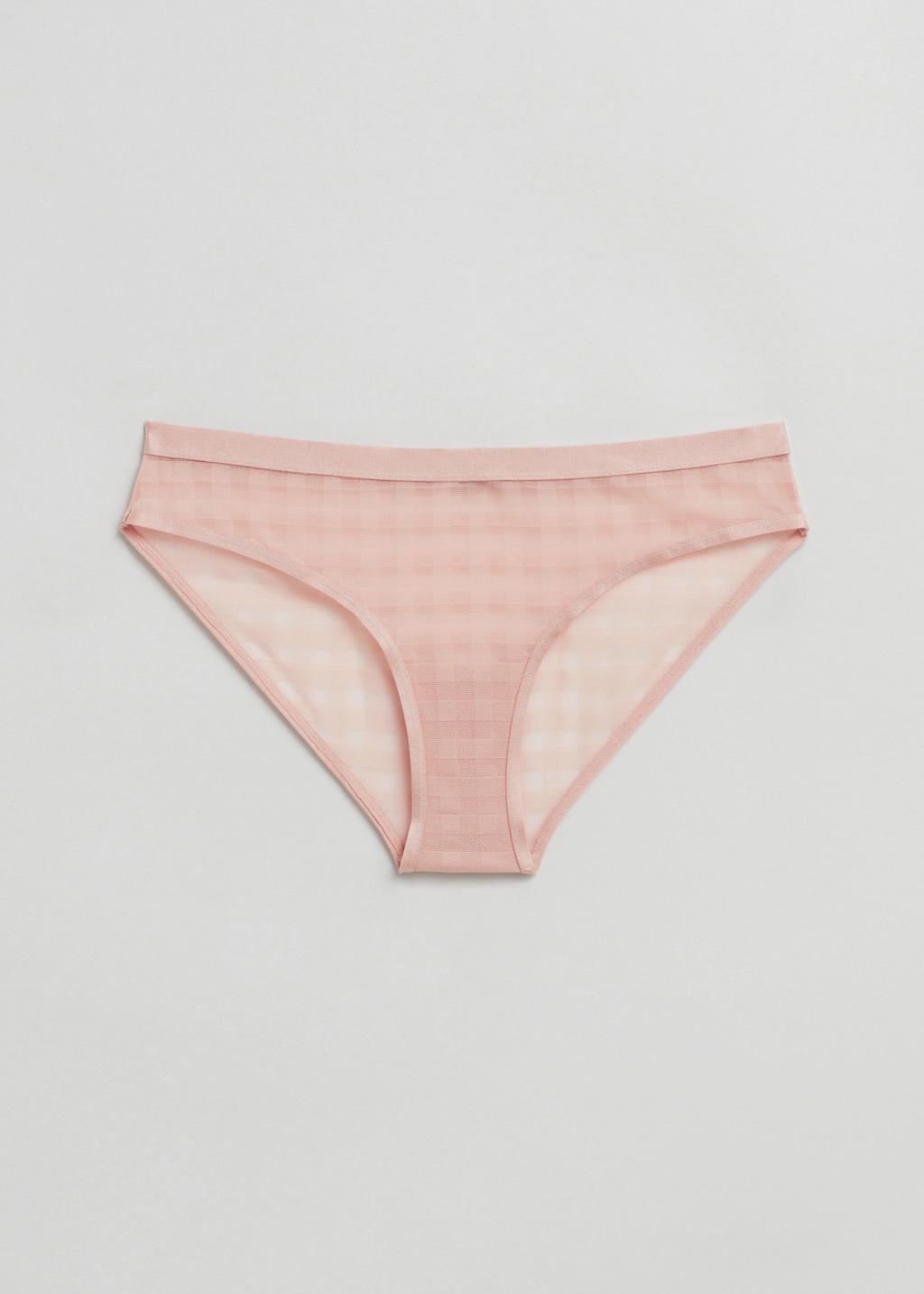 Culotte transparente à carreaux - Beige - Still Life