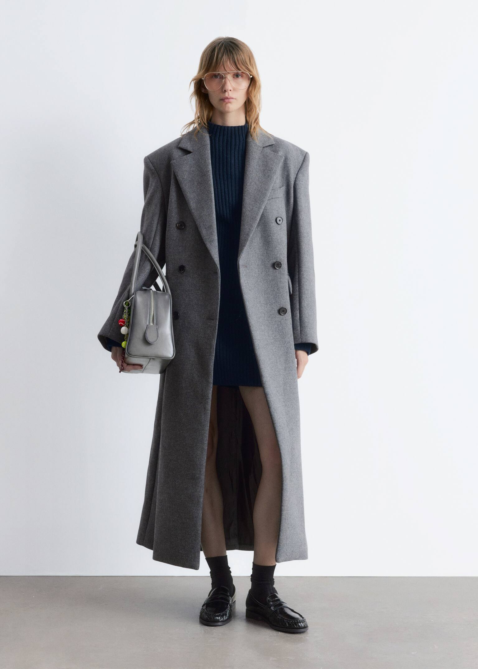 Penny-Loafer - Schwarz/Hellgrau/Schwarz/Braun/Hellgelb - 5