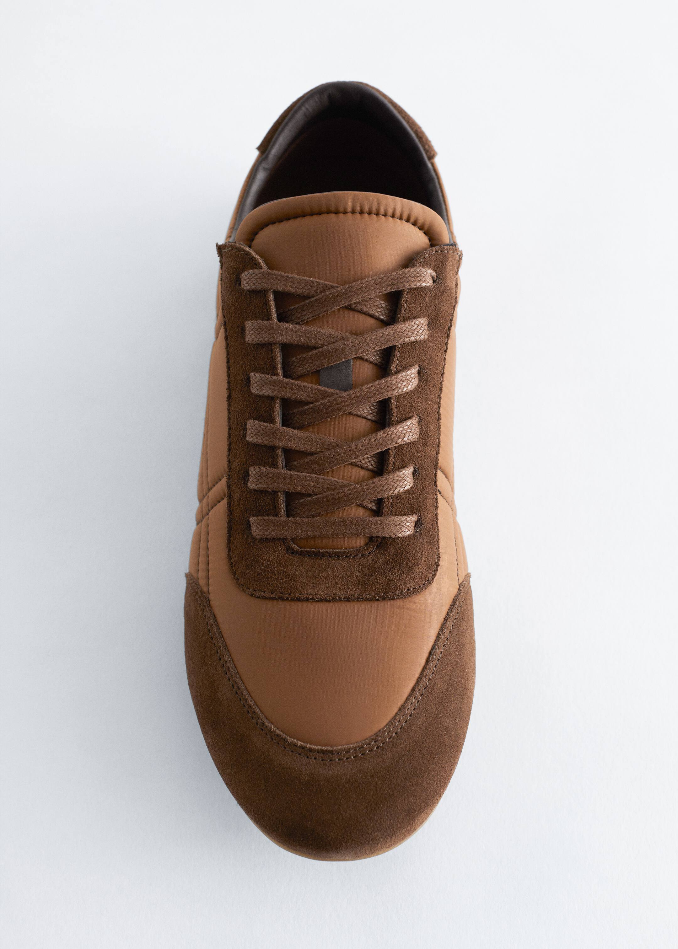 Größeres Bild ansehen: Sneaker mit Veloursleder-Details - Braun - Ladies | H&M DE 6