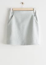 Blue/White Houndstooth