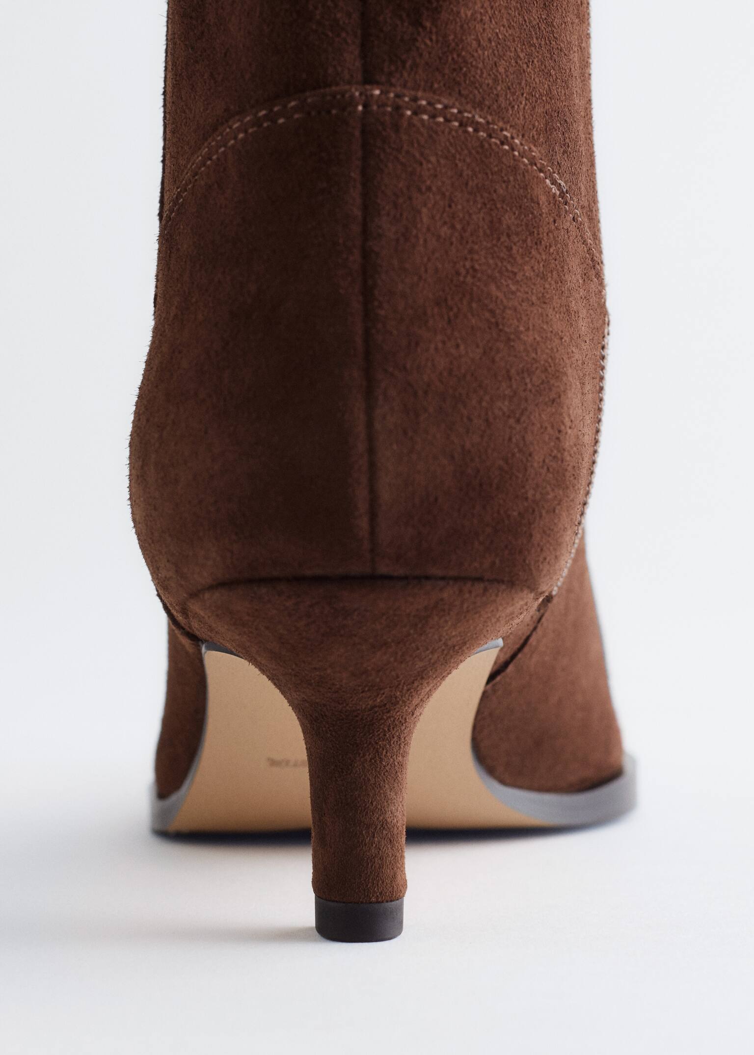 Bottines à petits talons - Marron Clair/Motif serpent cognac/Noir - 3