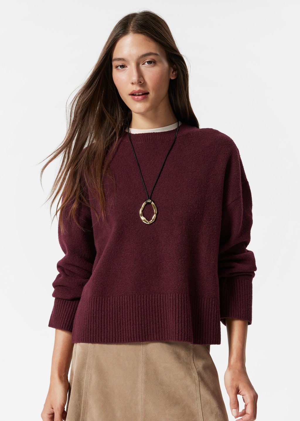 Image of Relaxed Knit Jumper