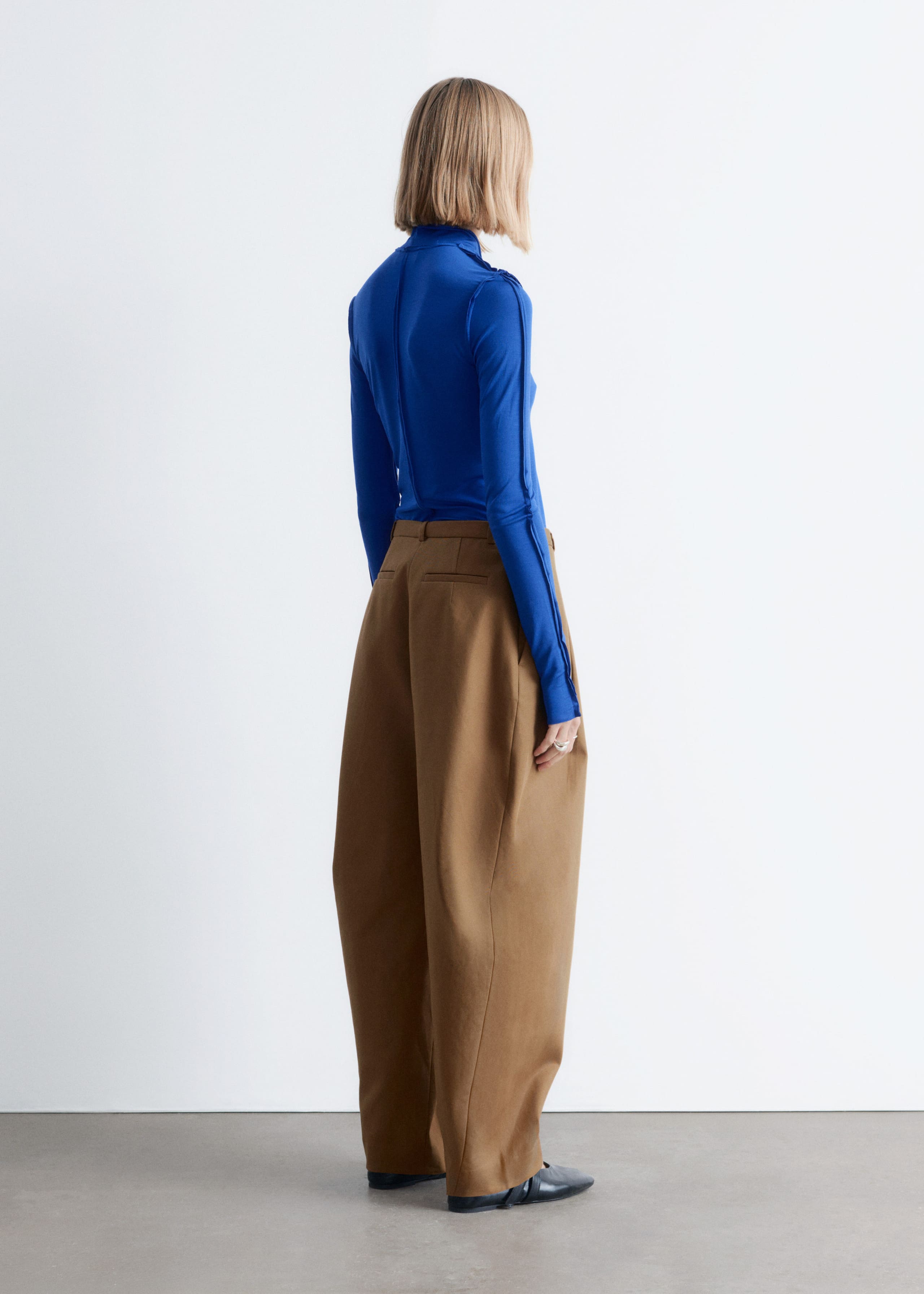 Image of Long-Sleeve Turtleneck Top