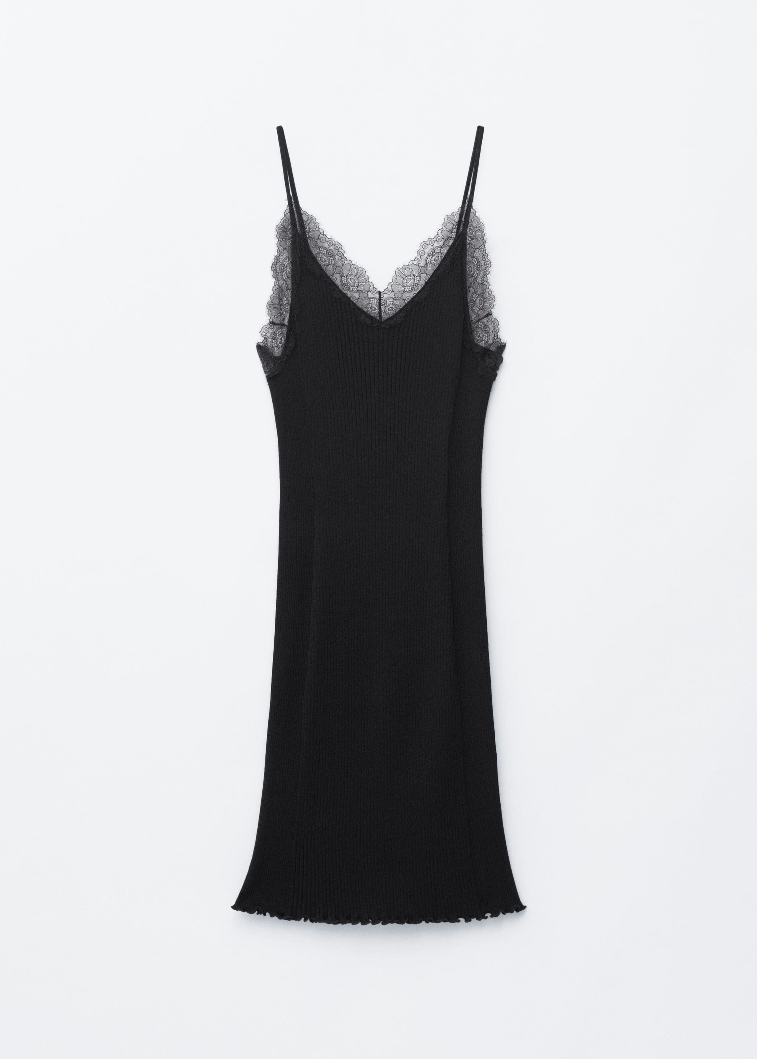 Image of Rib-Knit Camisole Mini Dress