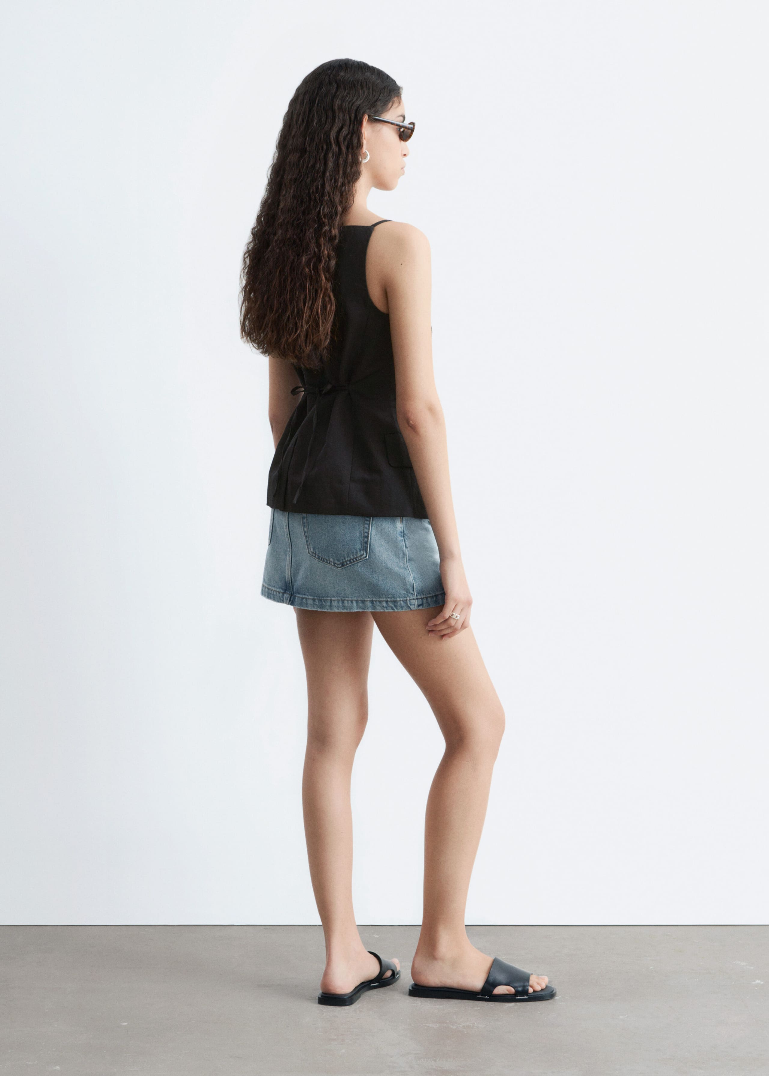 Image of Tailored Vest Top