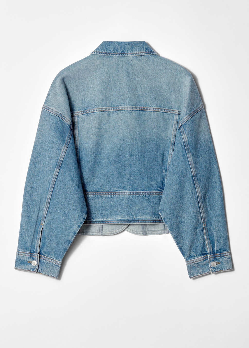 Image of Kastenförmige Jeansjacke