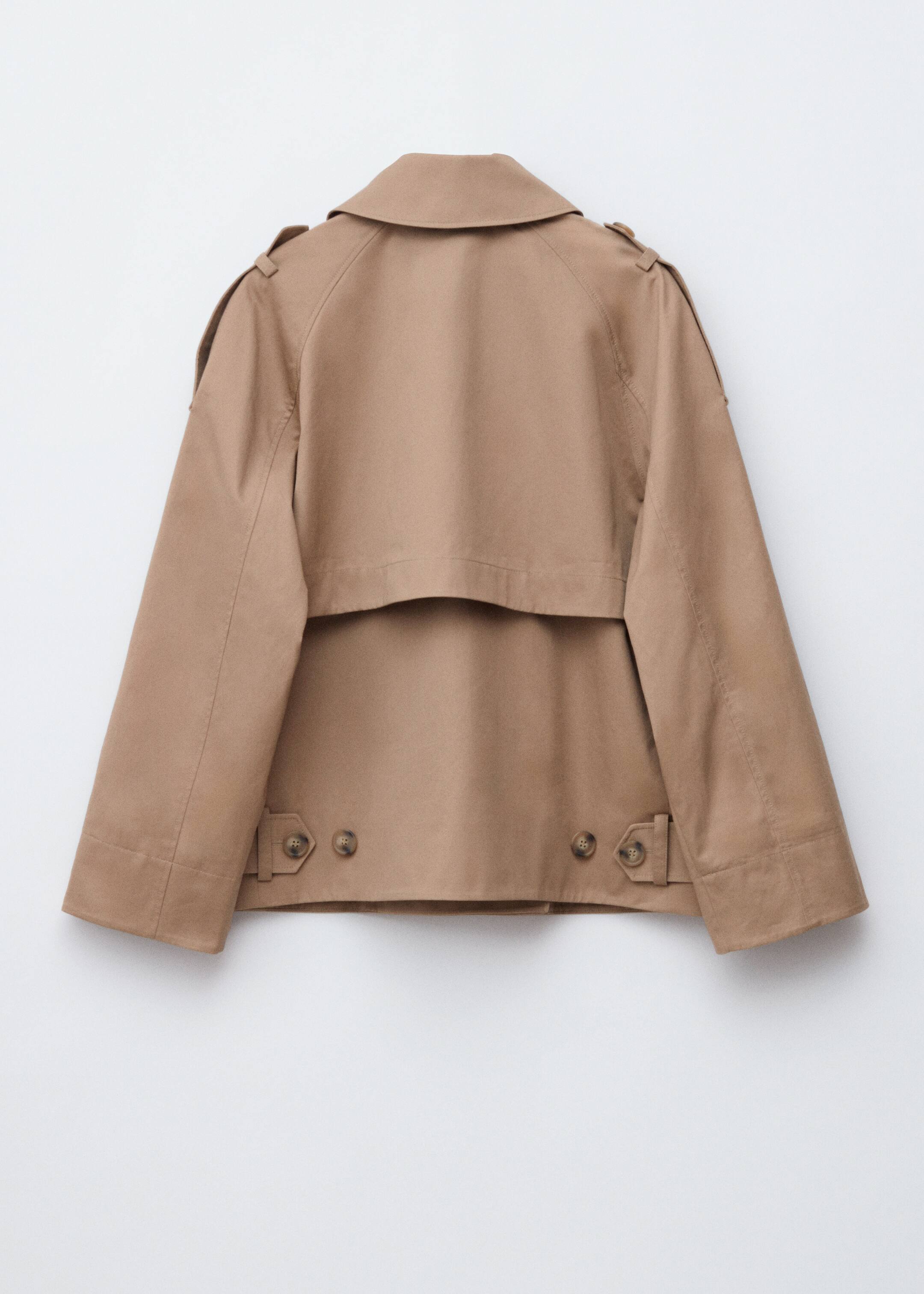 Nagyobb kép megtekintése: Kétsoros Trench Kabát - Bézs - NŐI | H&M HU 9