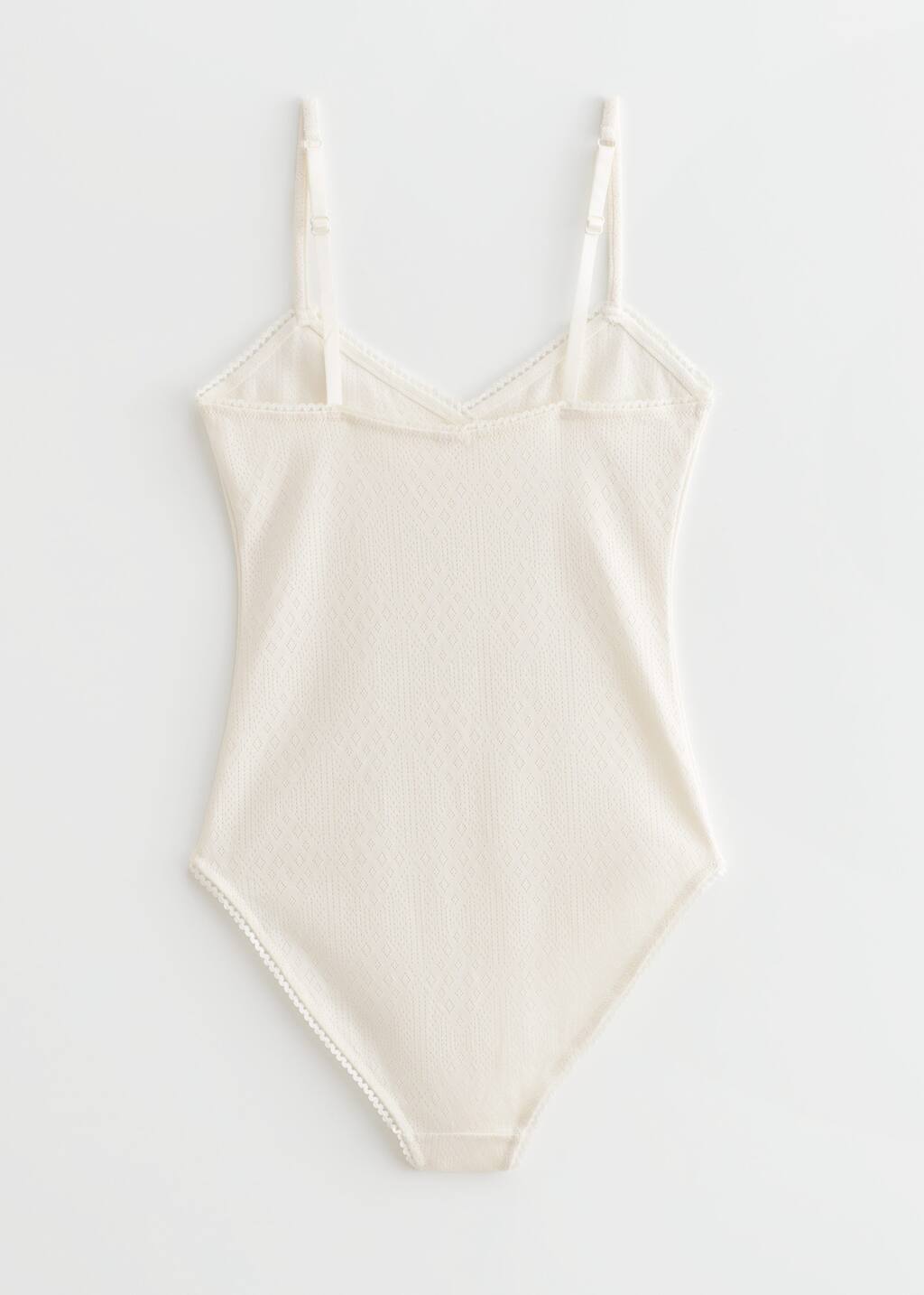 Scalloped Bodysuit - Yellow Florals - Bodegón
