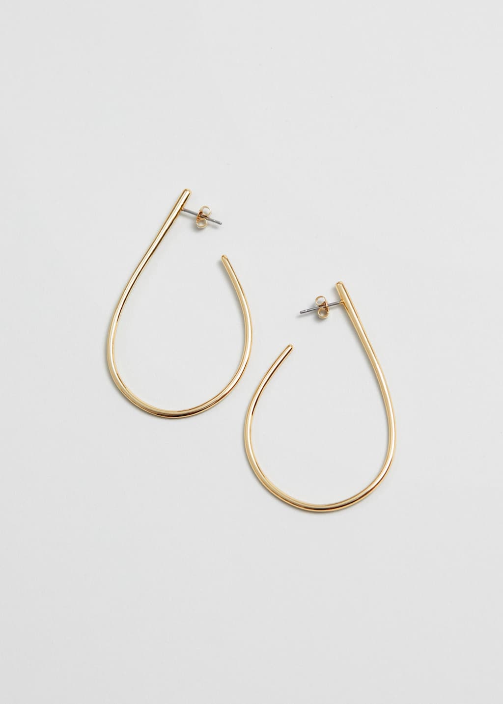 Open Slim Hoops - Silver - Still Life