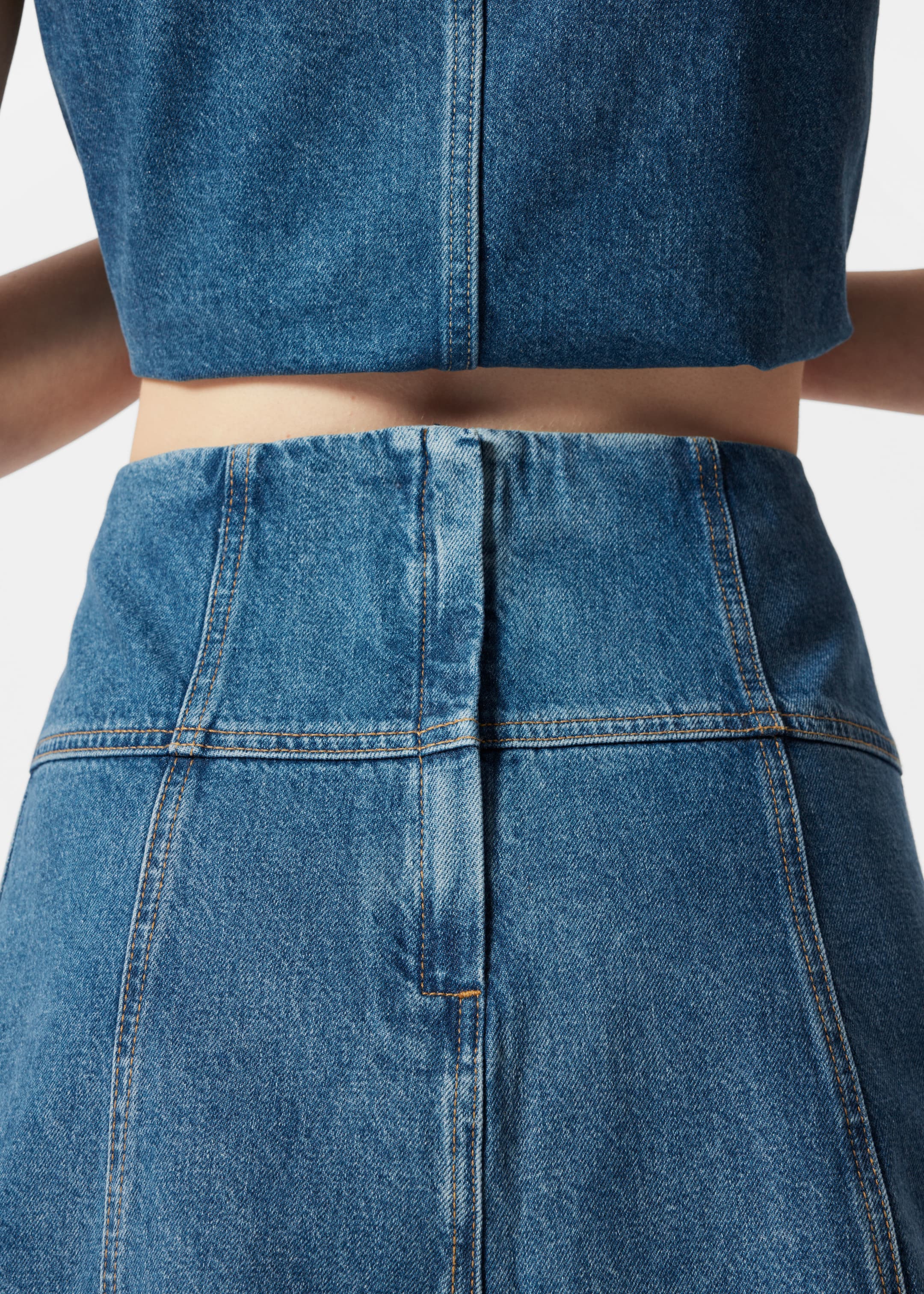 Visualizza immagine più grande: Minigonna in denim - Blu - DONNA | H&M IT 4
