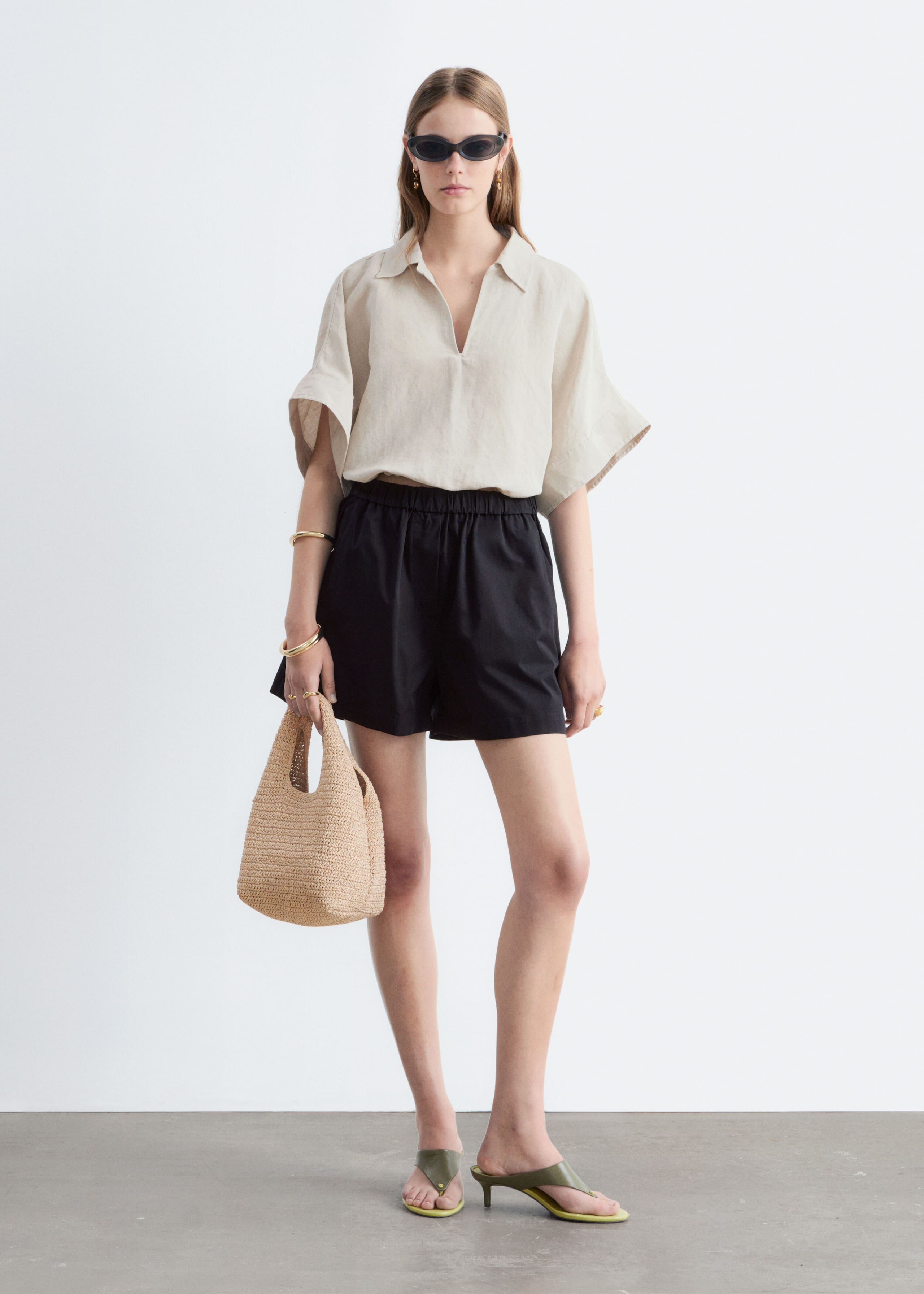 Image of Straw Mini Tote