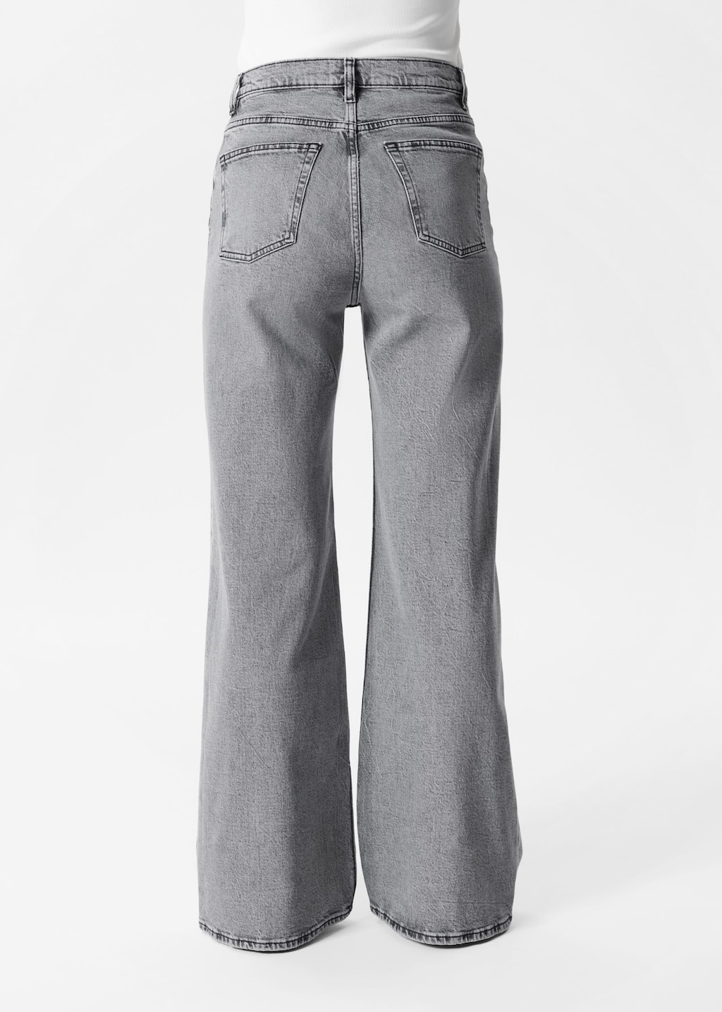 Image of Wide-Leg Jeans
