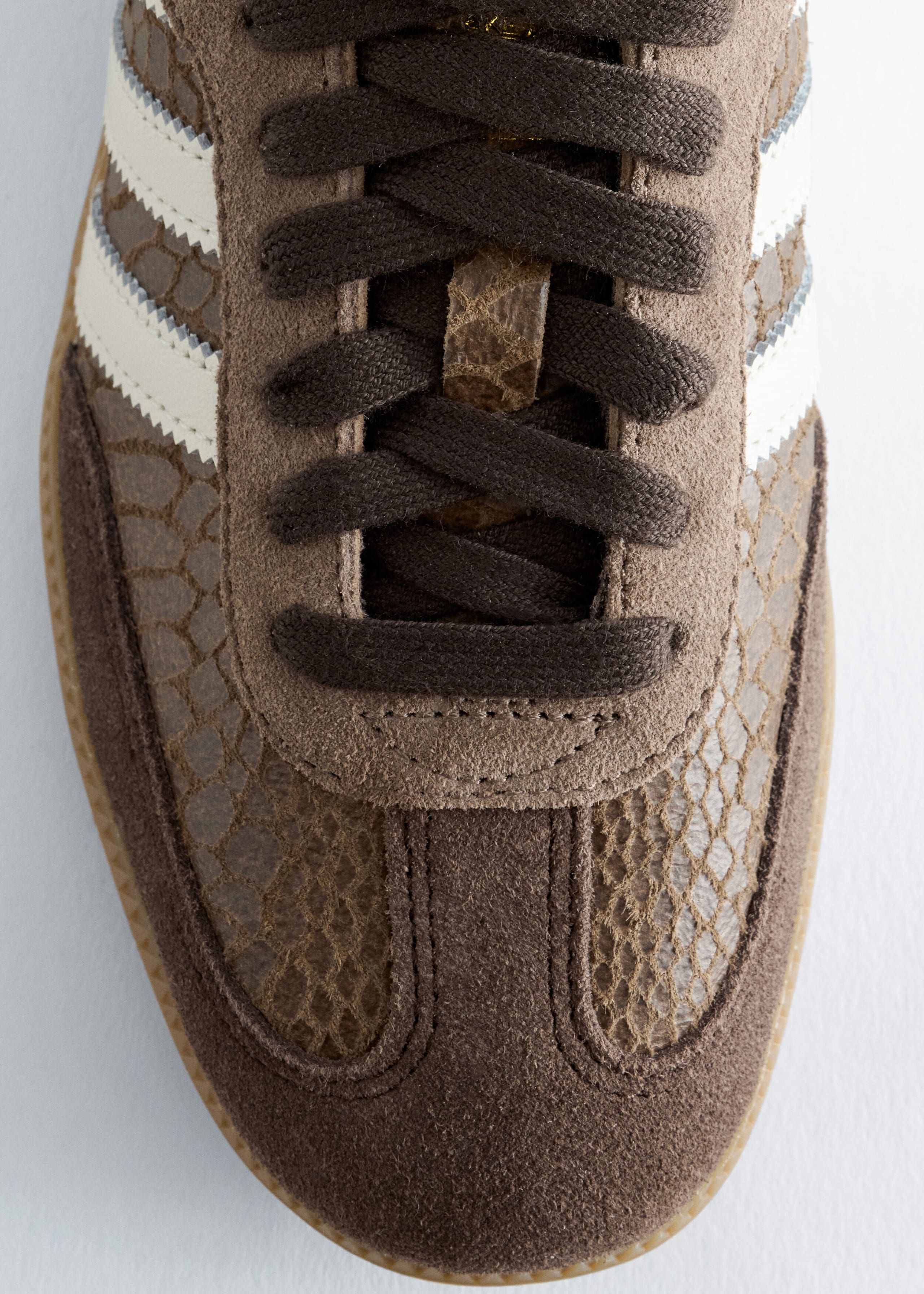 adidas Samba OG Sneakers - Brown/Faux Snake - Still Life