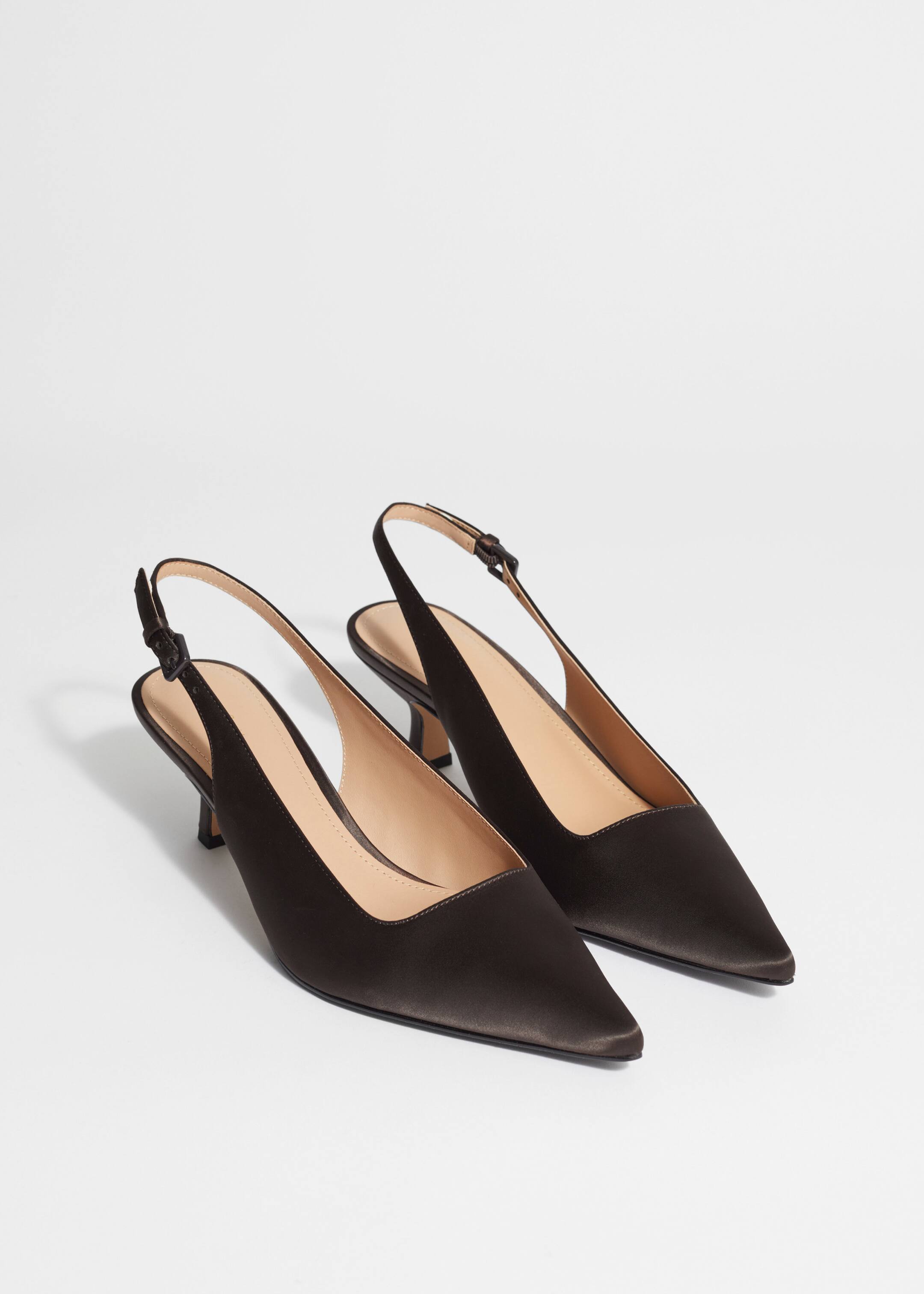 Visa större bild: Spetsiga slingbacks - Mahogny - DAM | H&M SE 2
