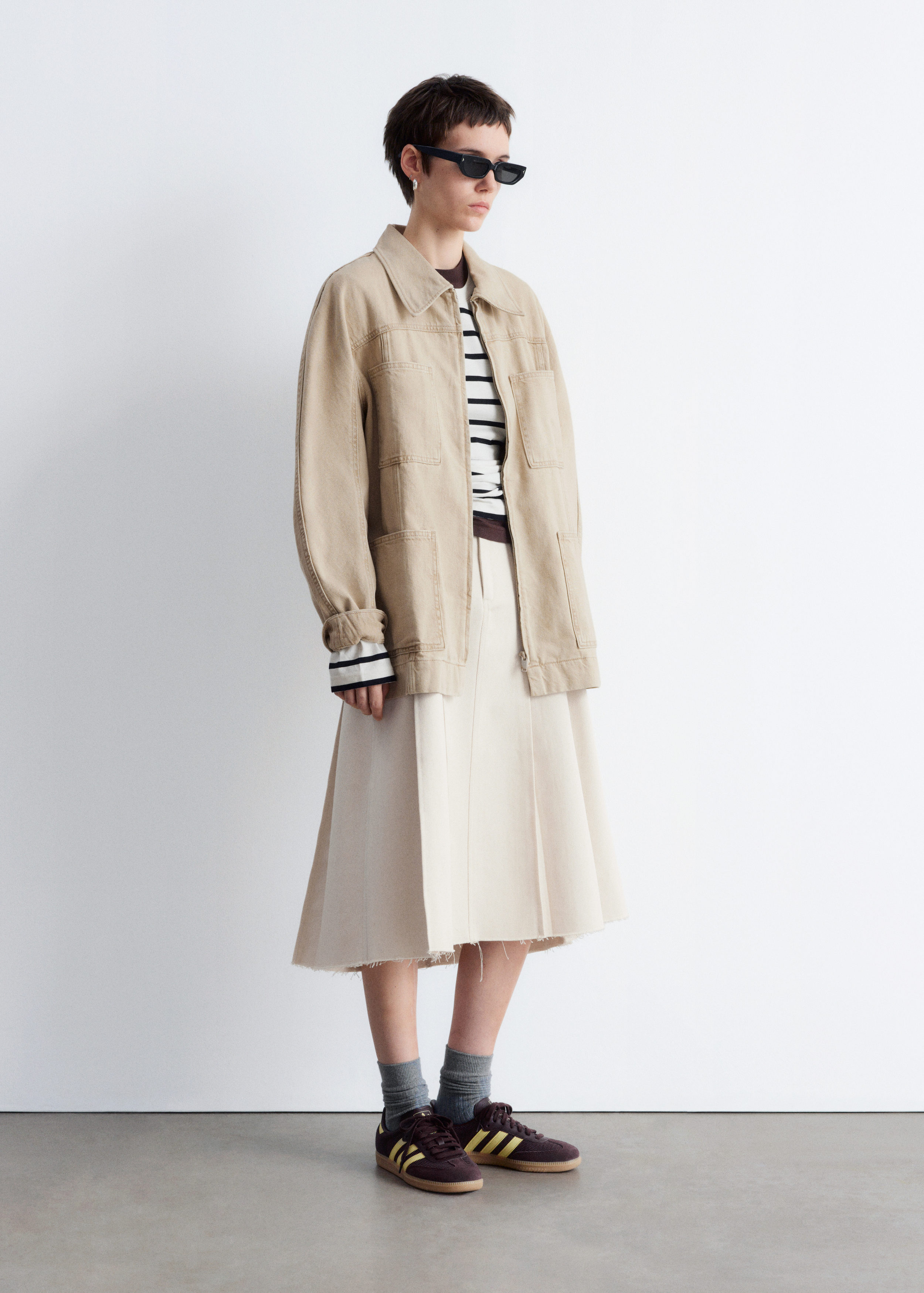 ジャケット・アウター New Classic Belted Denim Jacket New Classic Belted Denim Jacket