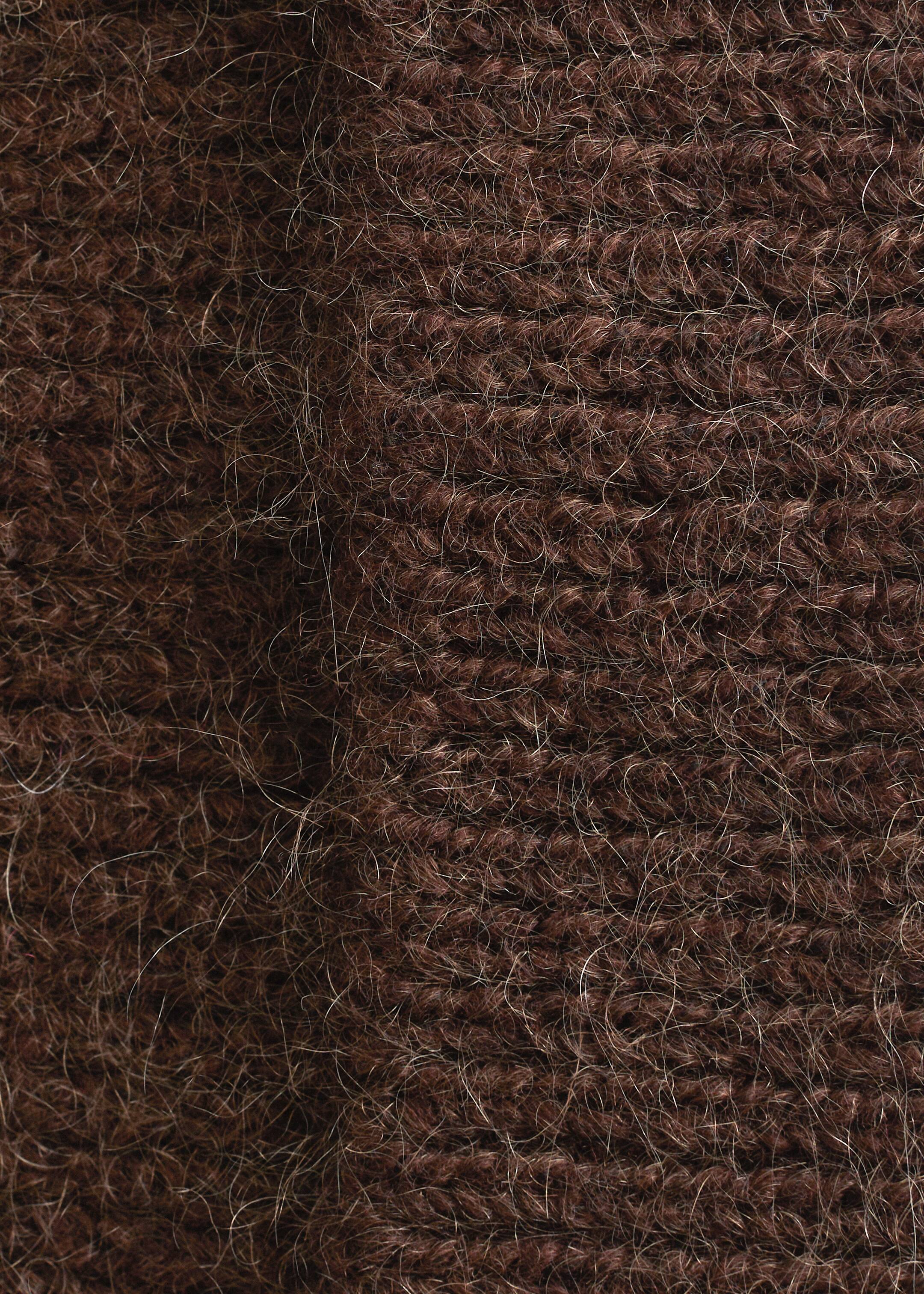 View larger image: Wool Blend Beanie - Mahogany - Ladies | H&M GB 3