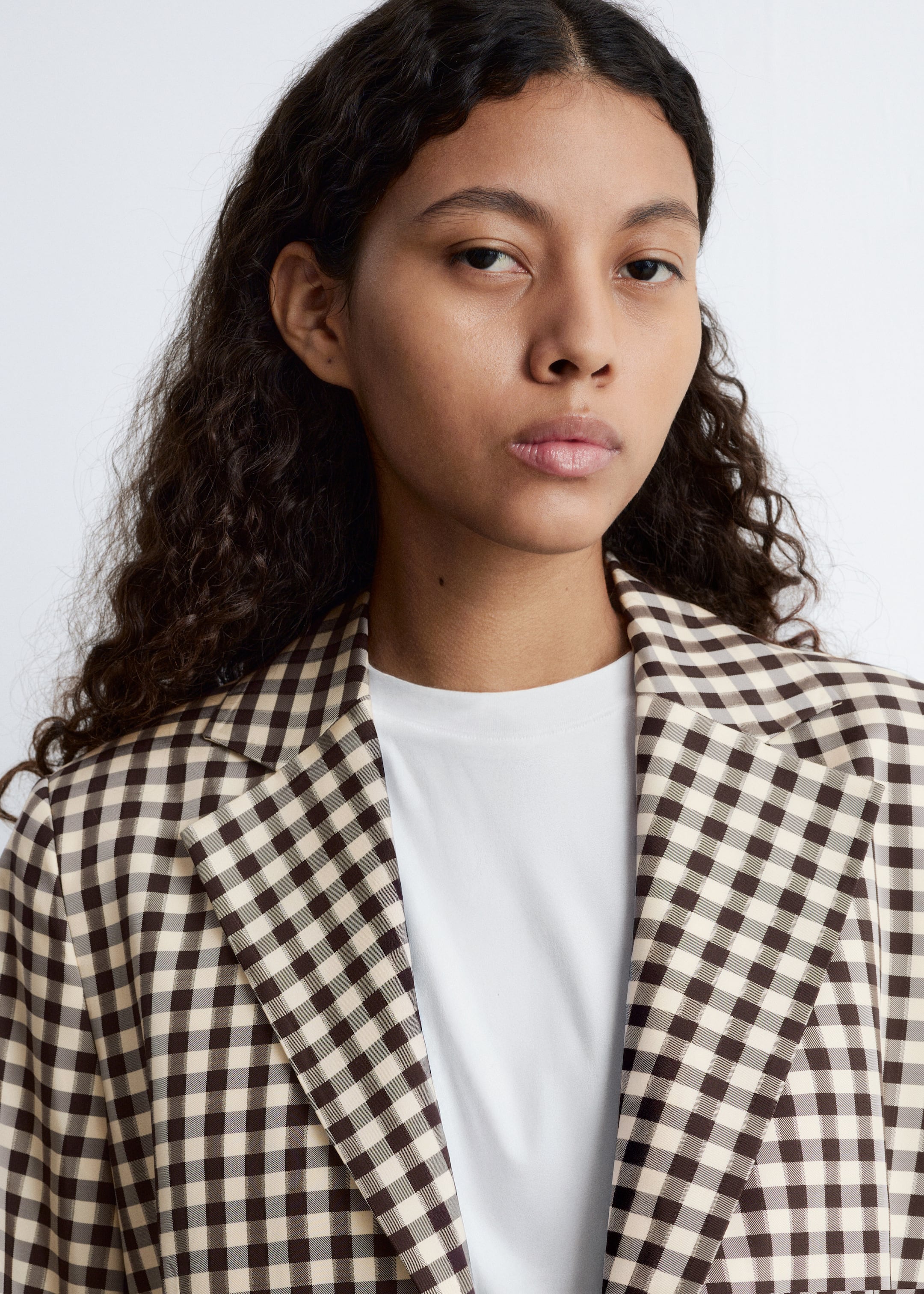 Ver imagen más grande: Americana a cuadros - Cuadros vichy marrones - MUJER | H&M ES 2