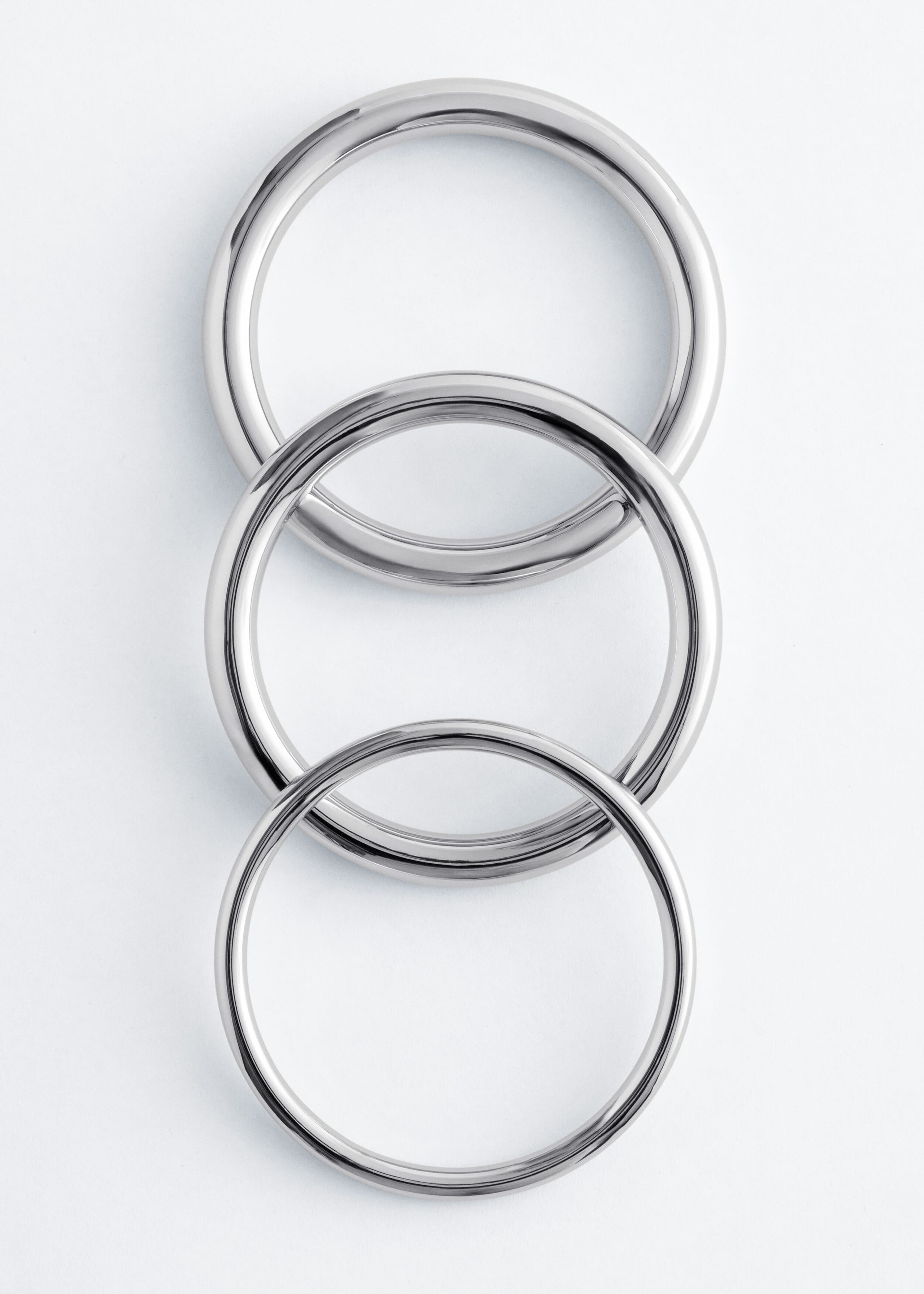 Tubular Bangle Set - Silver - Still Life