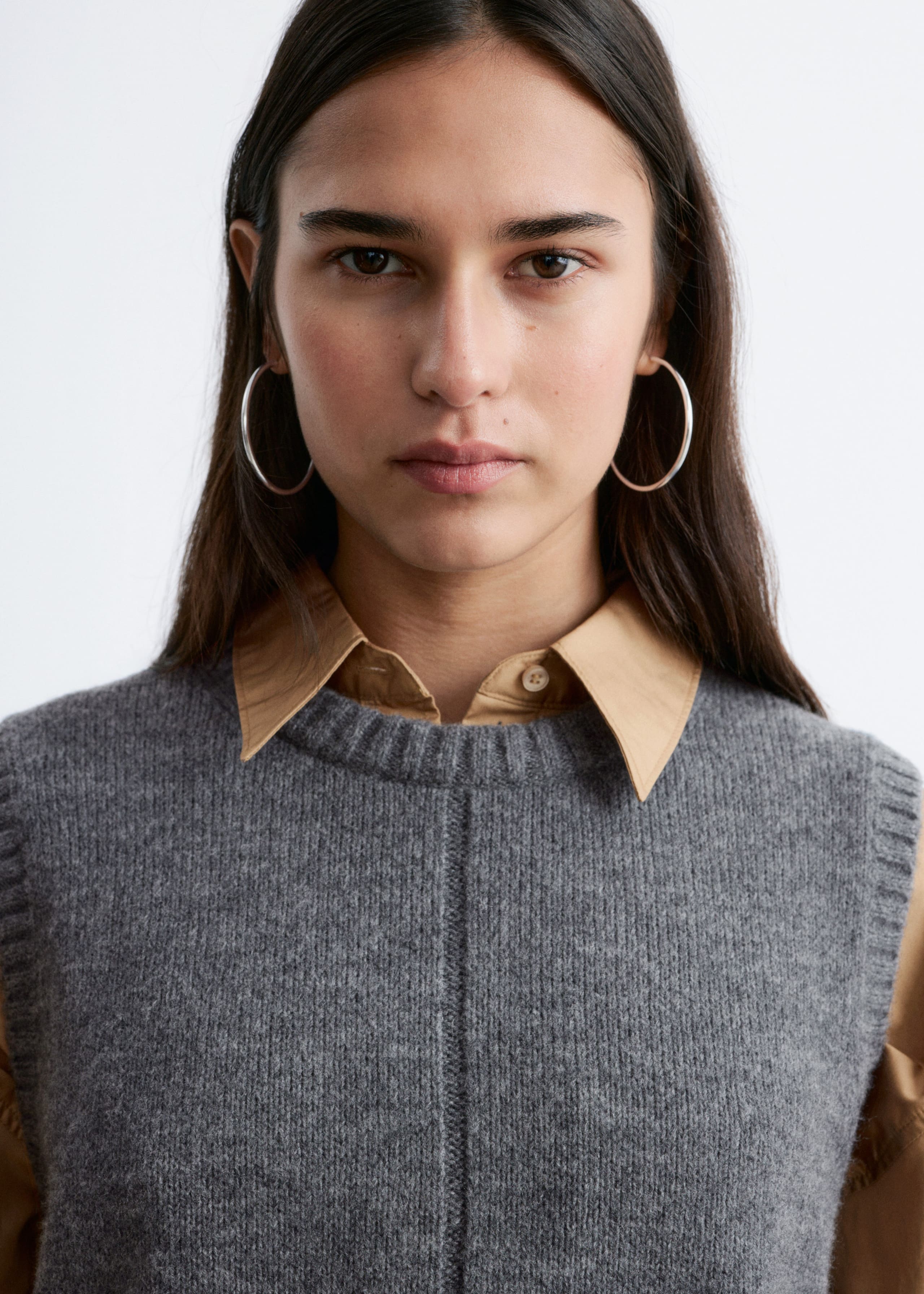 Image of Knitted Sweater Vest