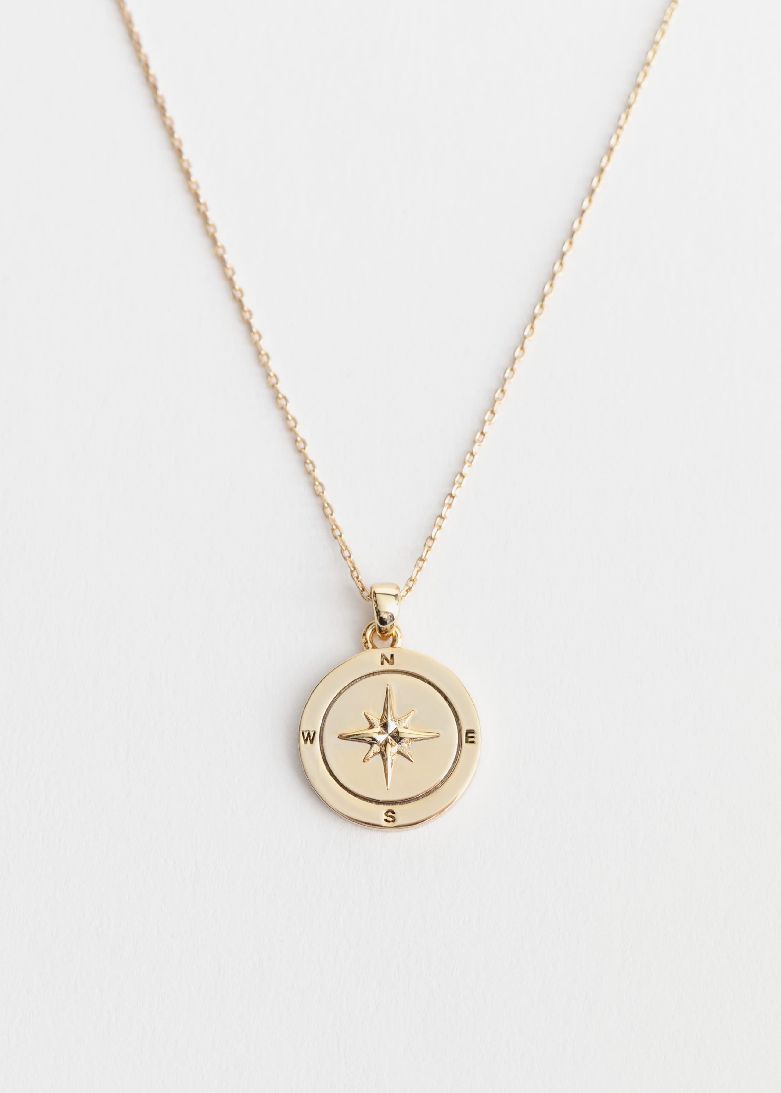 Compass Pendant Necklace - {{variantName}} - Descrizione dettagliata
