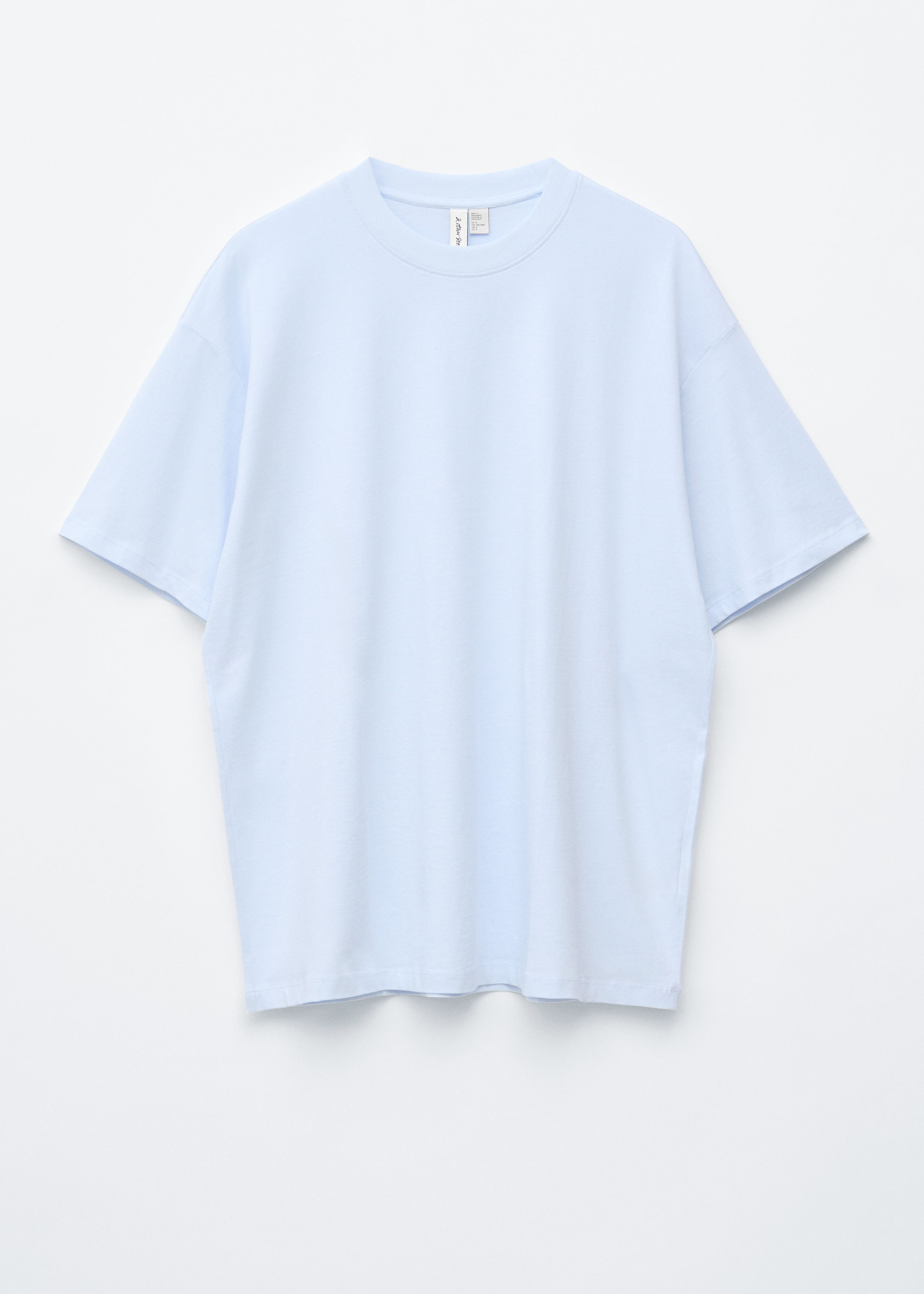 Oversized Cotton T-Shirt - Light Blue - & Other Stories GB