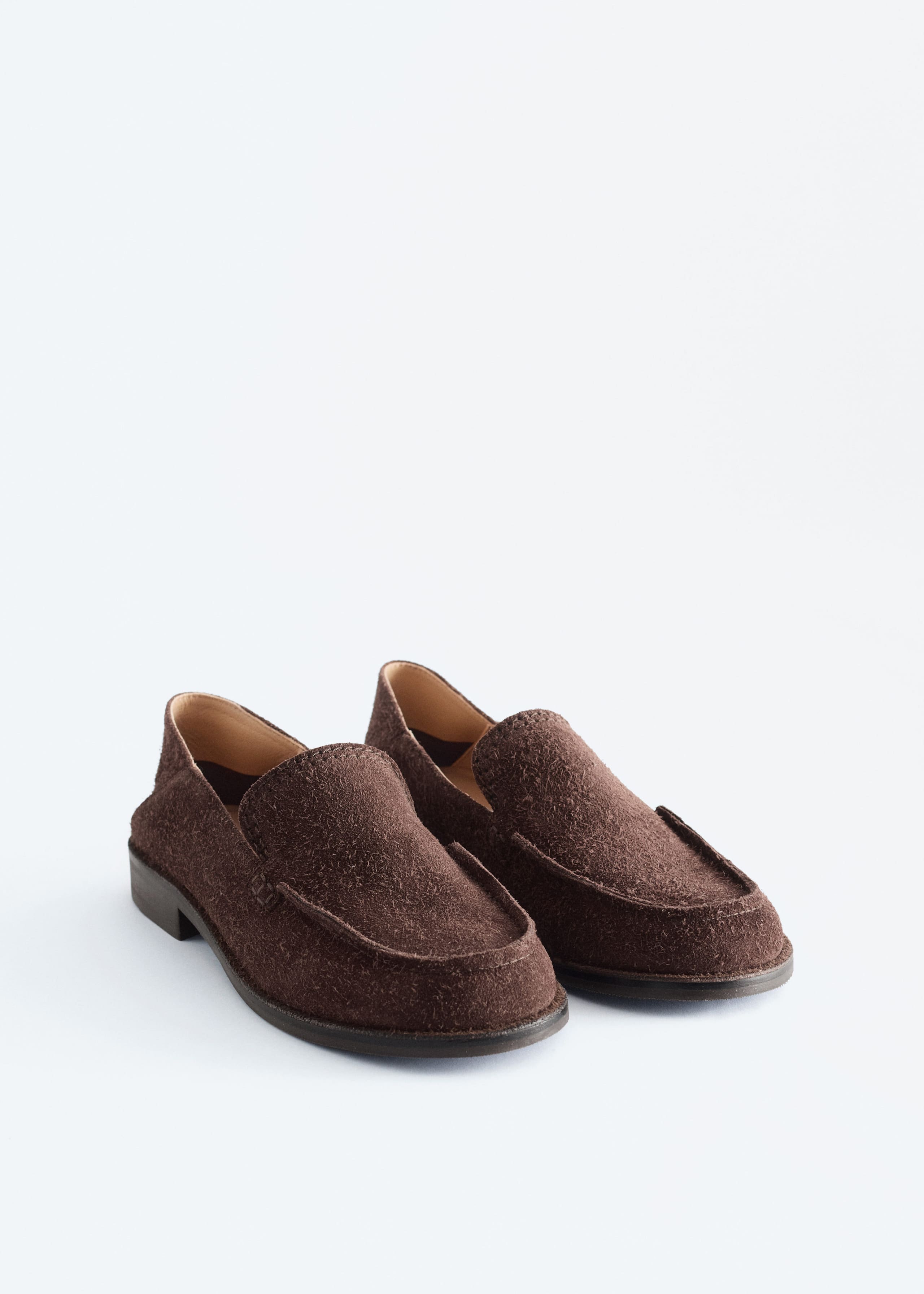 Image of Loafer aus gebürstetem Veloursleder