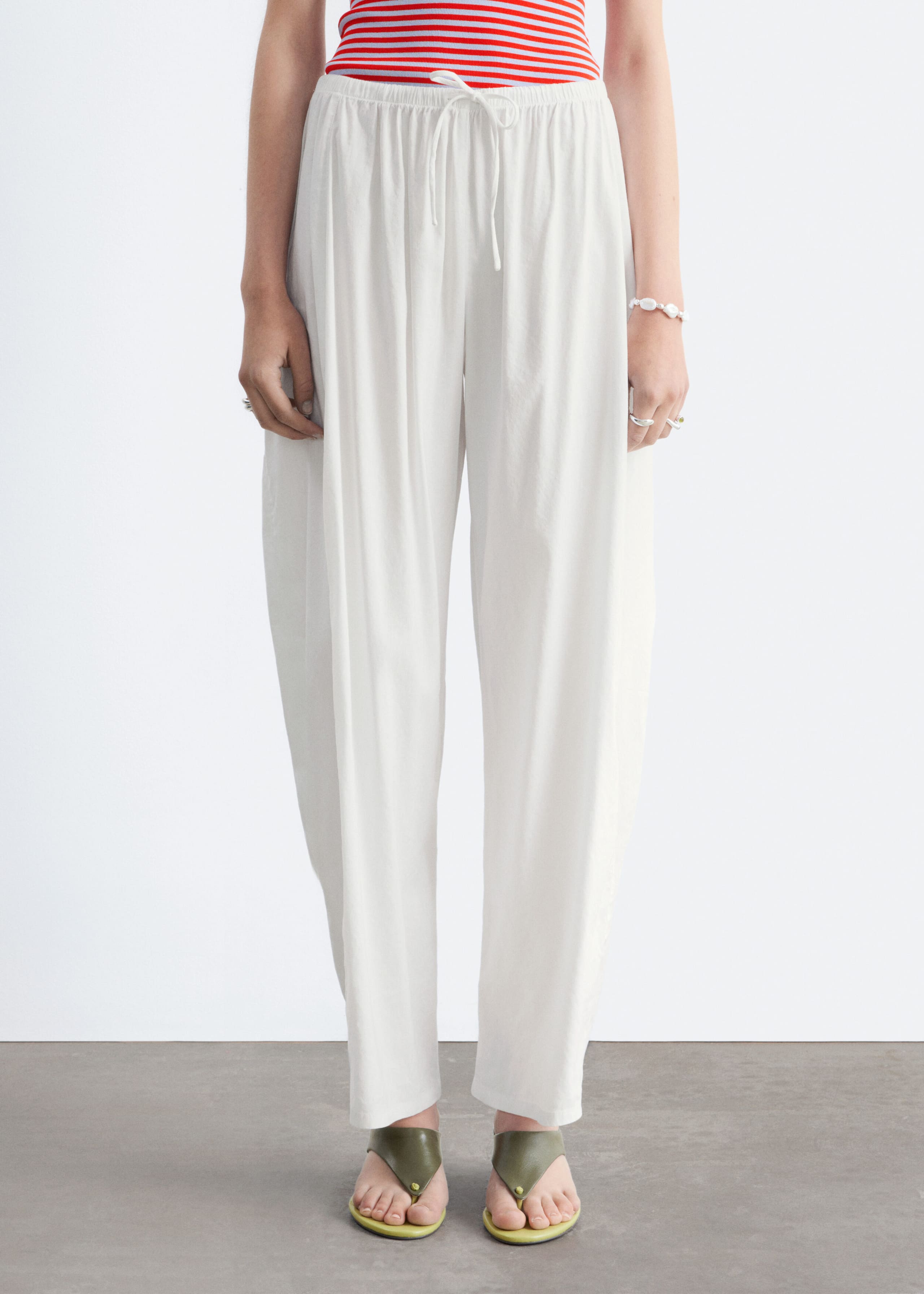 Image of Wide-Leg Trousers
