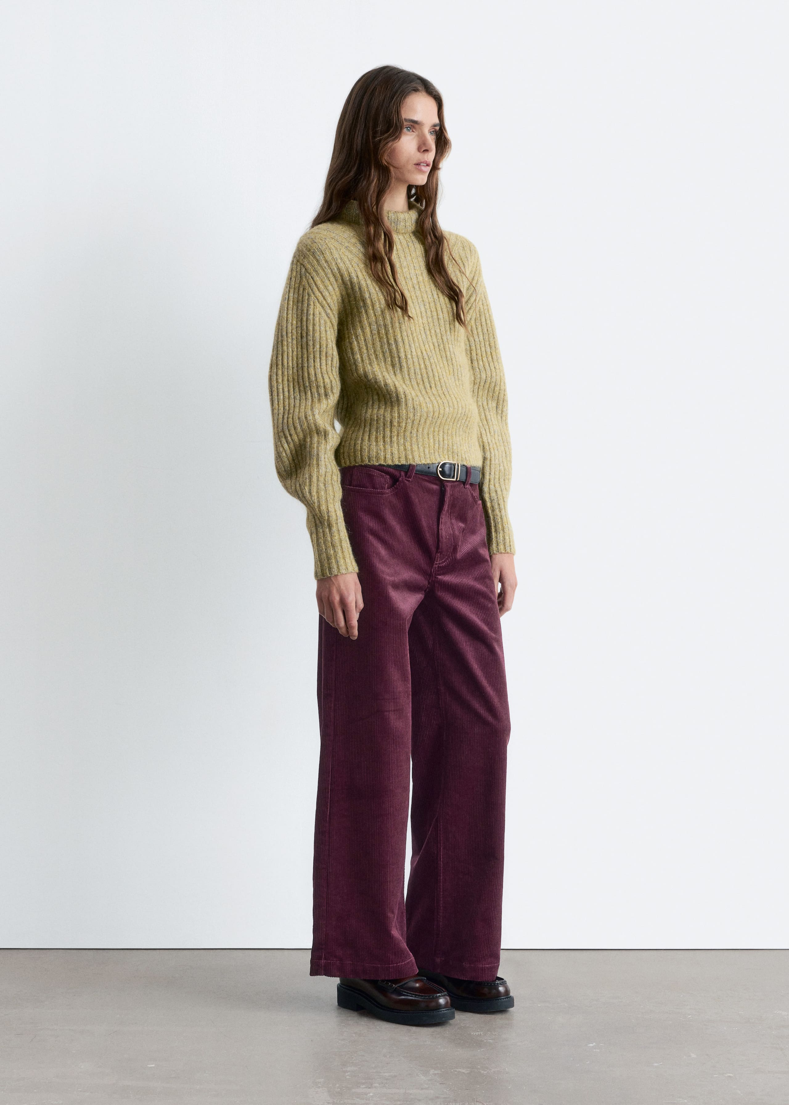 Image of Rib-Knit Jumper