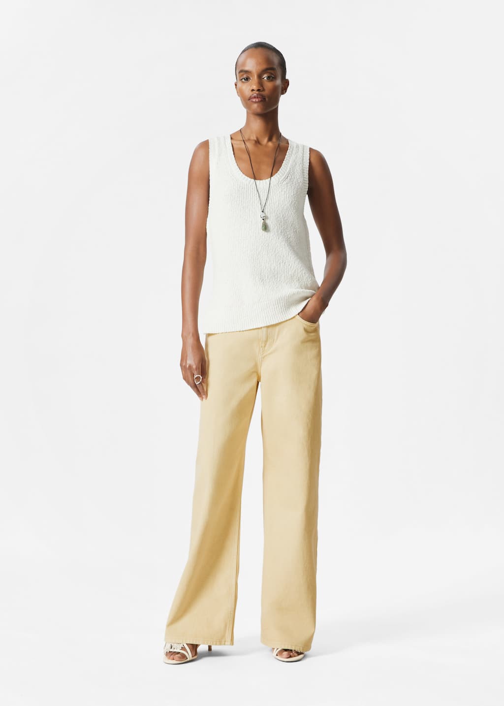 Image of Relaxed Wide-Leg Jeans