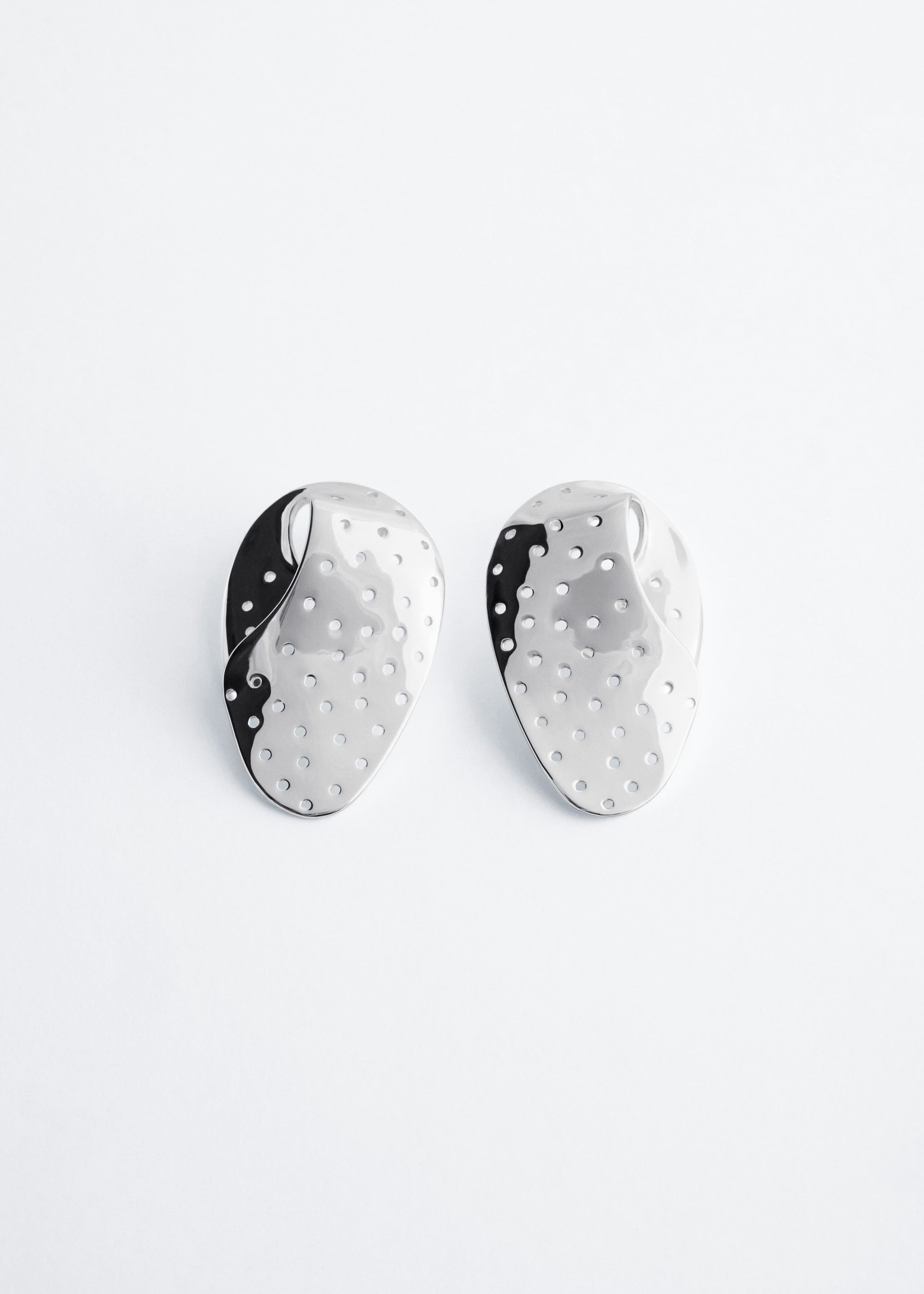 Cutout Brass Earrings