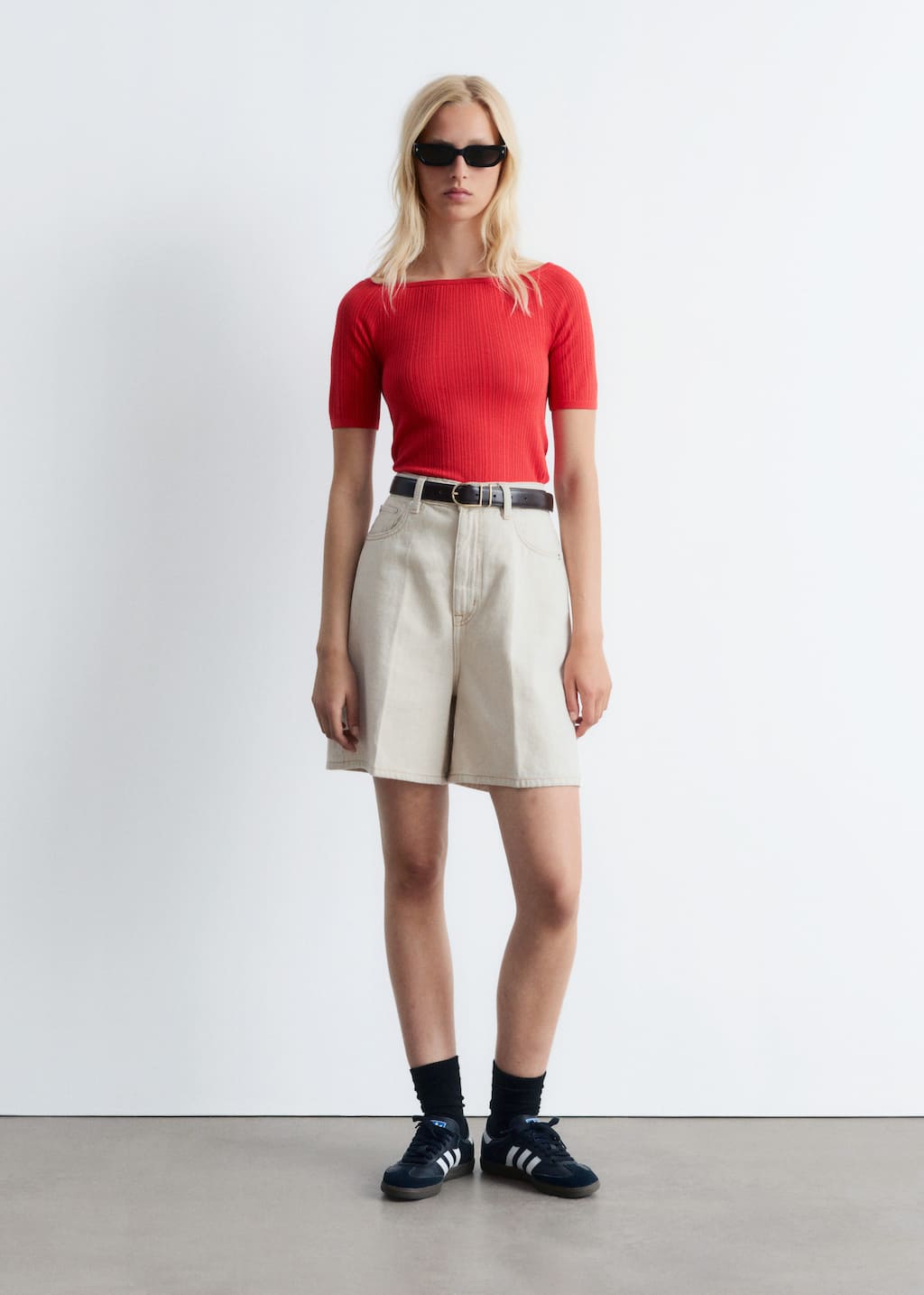 Image of Rib-KnitOff-ShoulderTop