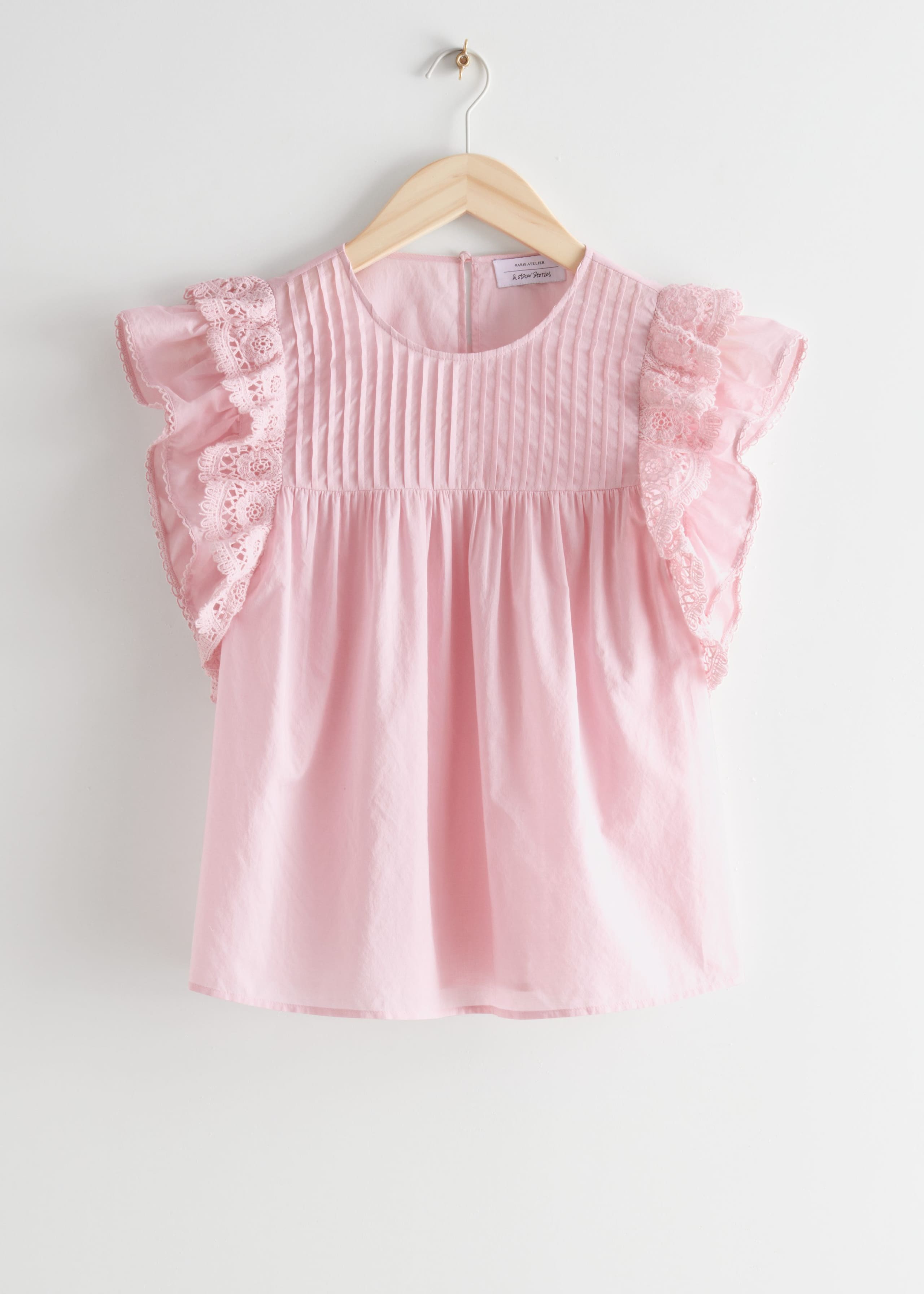 Ruffle Top - Pink - Still Life