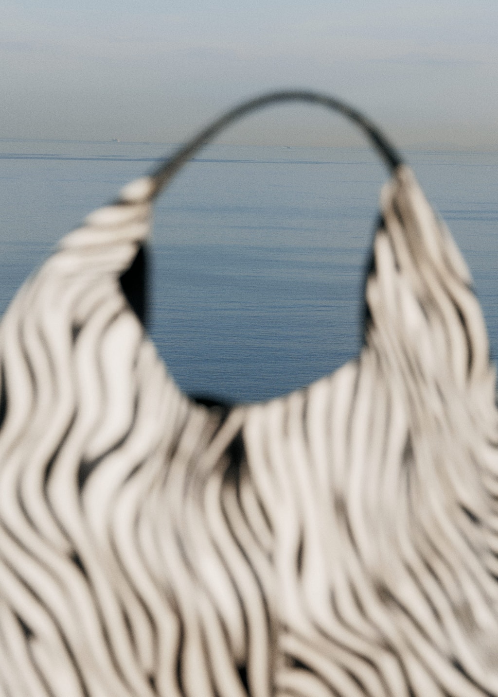 Image of Animal-Print Leather Tote