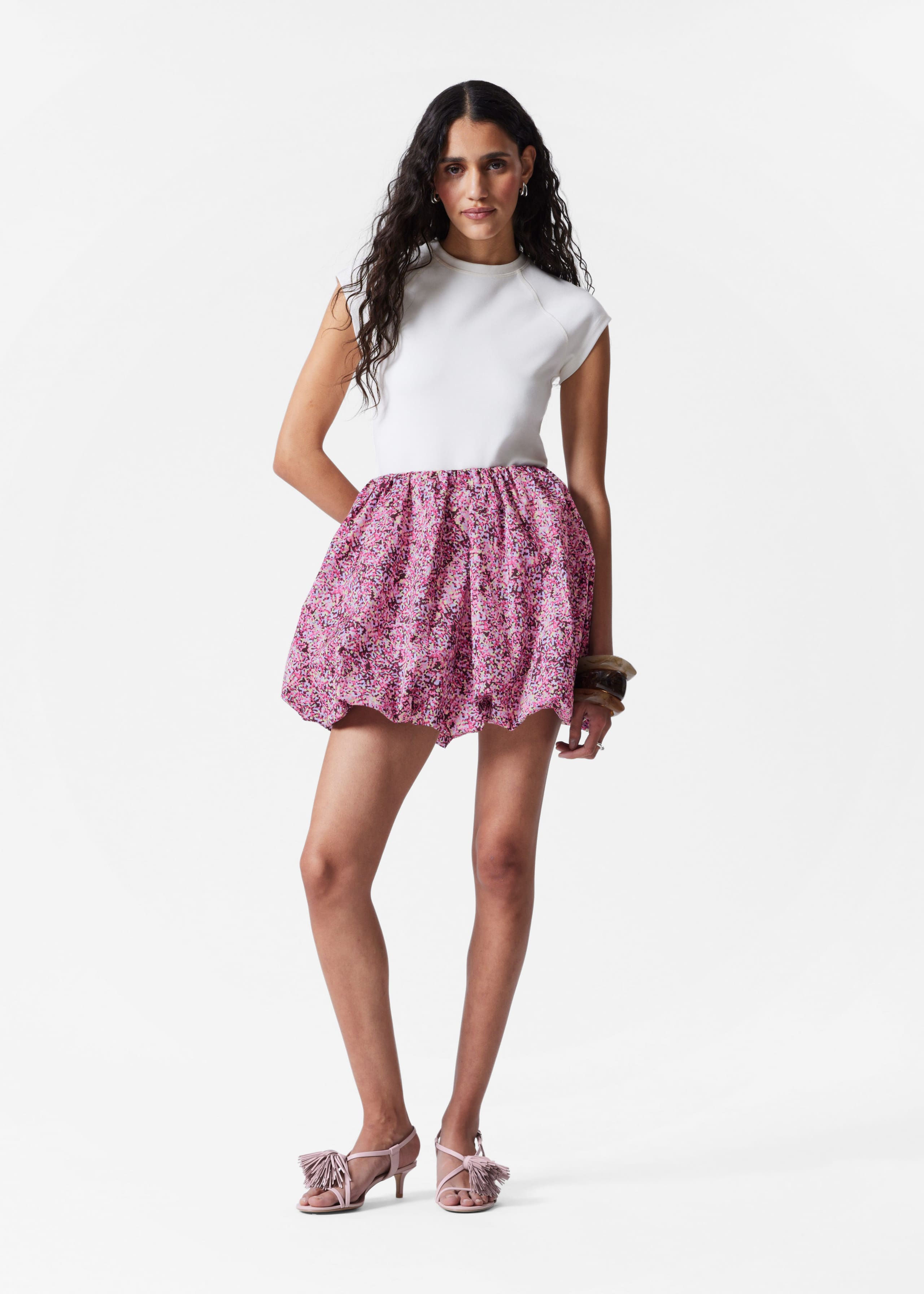 Image of Bubble Mini Skirt