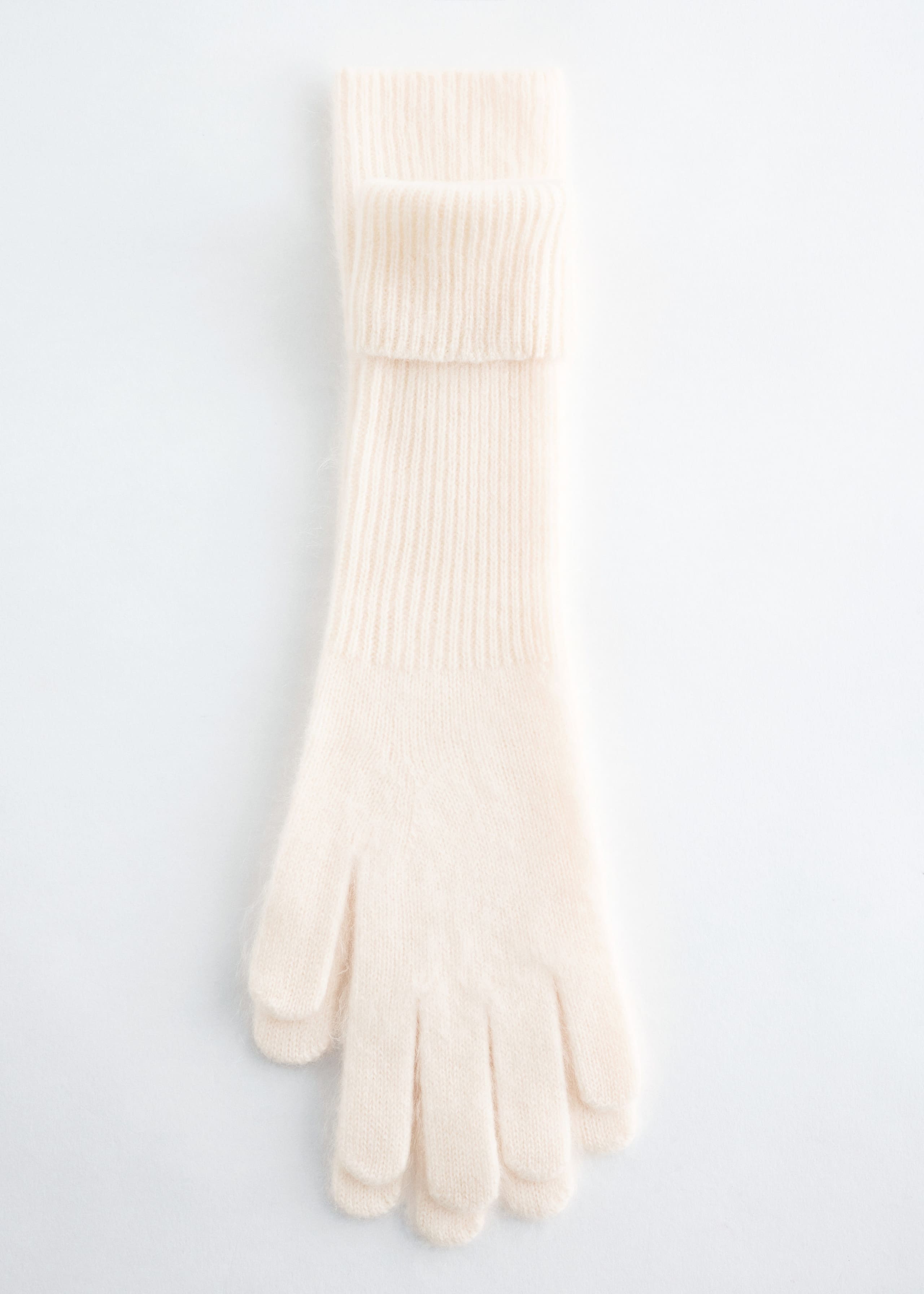Image of Knitted Brushed Cashmere Gloves