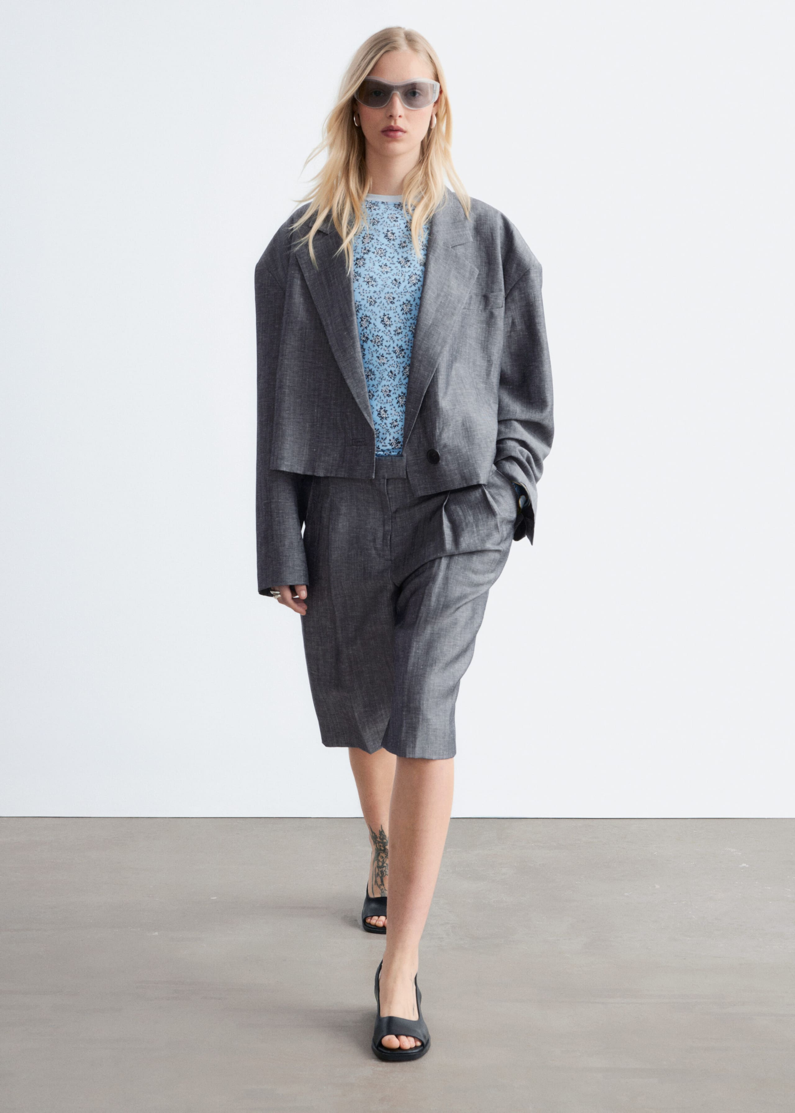 Image of Tailored Bermuda Shorts