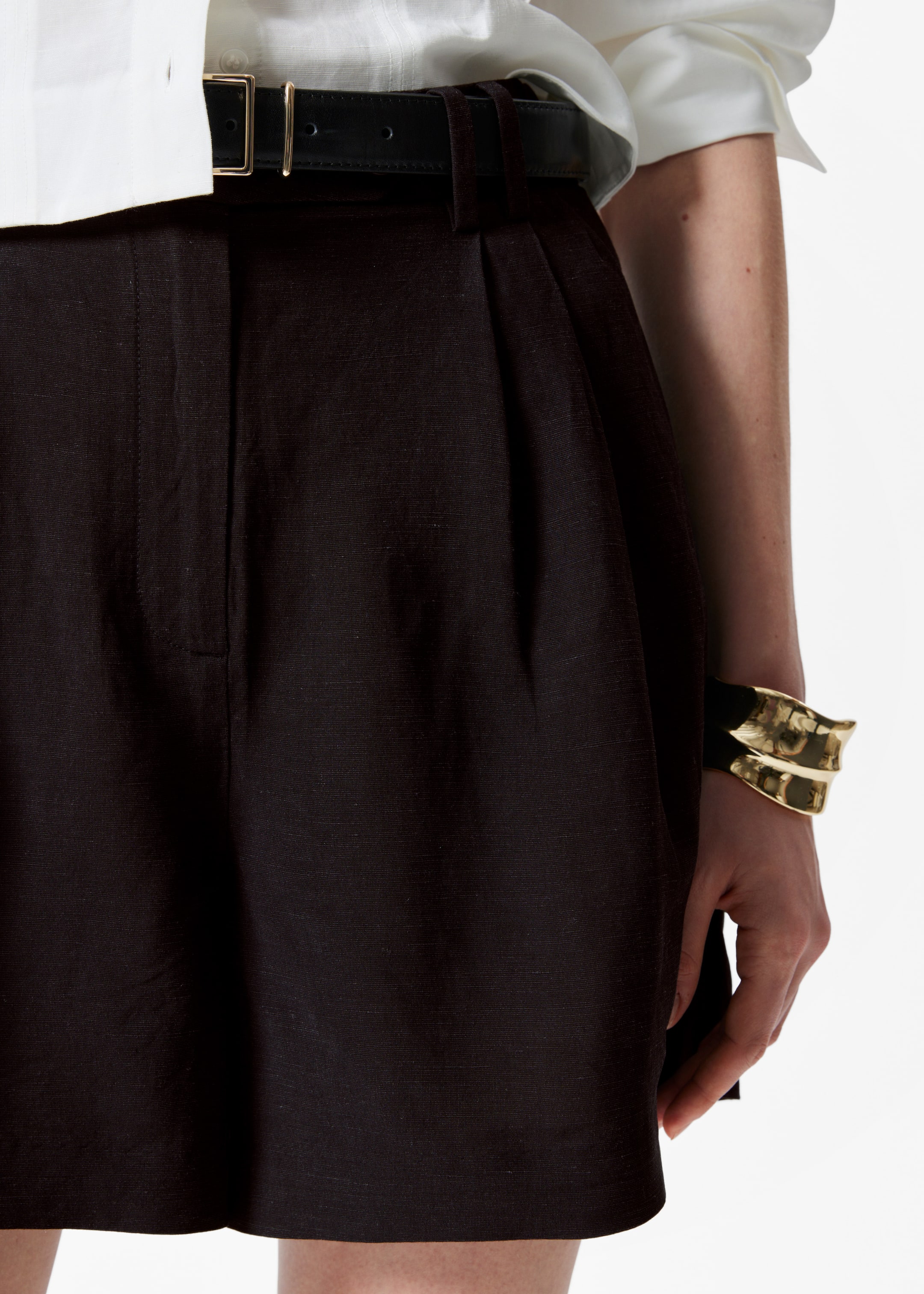 Größeres Bild ansehen: Elegante Shorts - Schwarz - Ladies | H&M DE 3