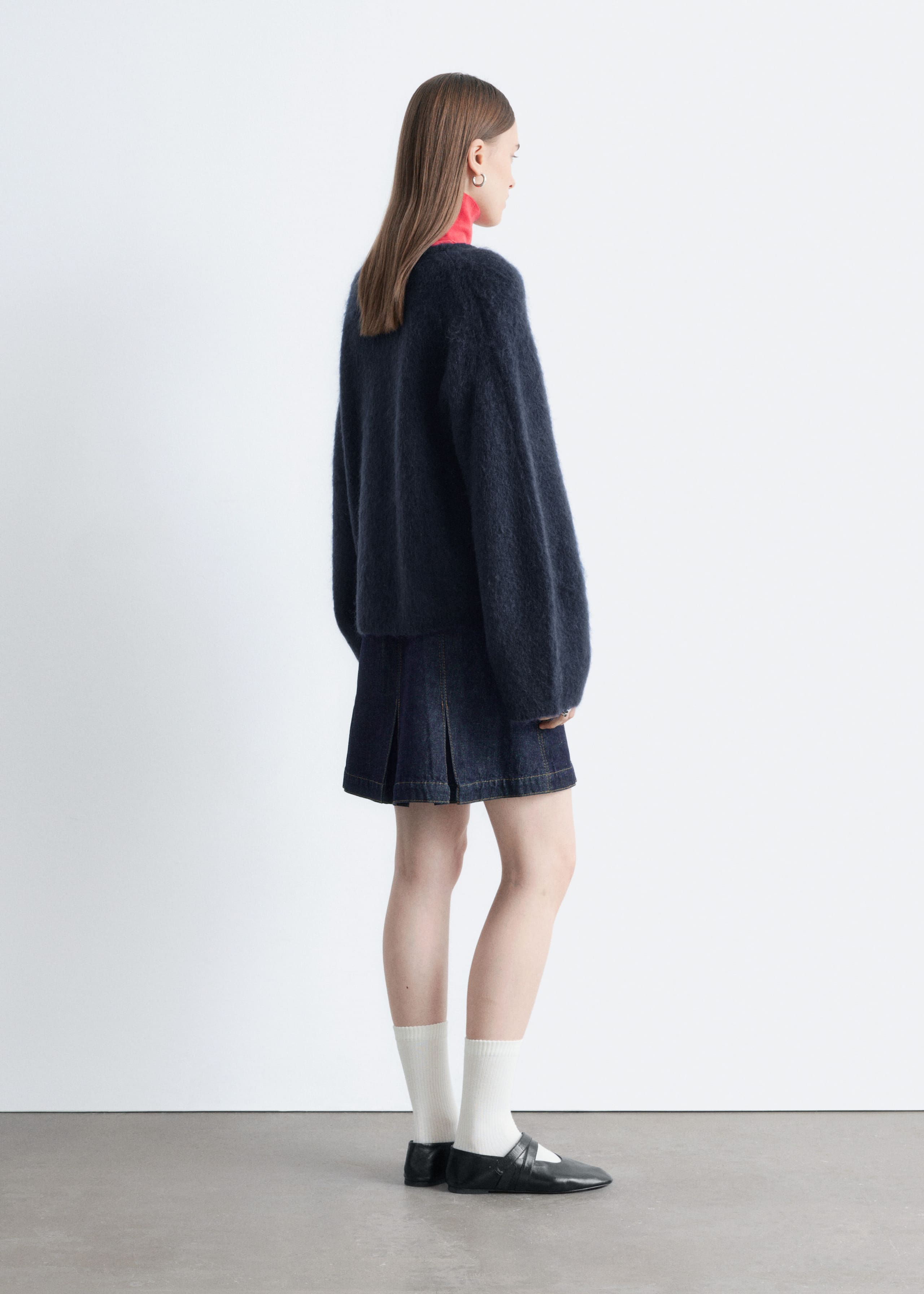 Image of Brushed Mohair-Blend Cardigan