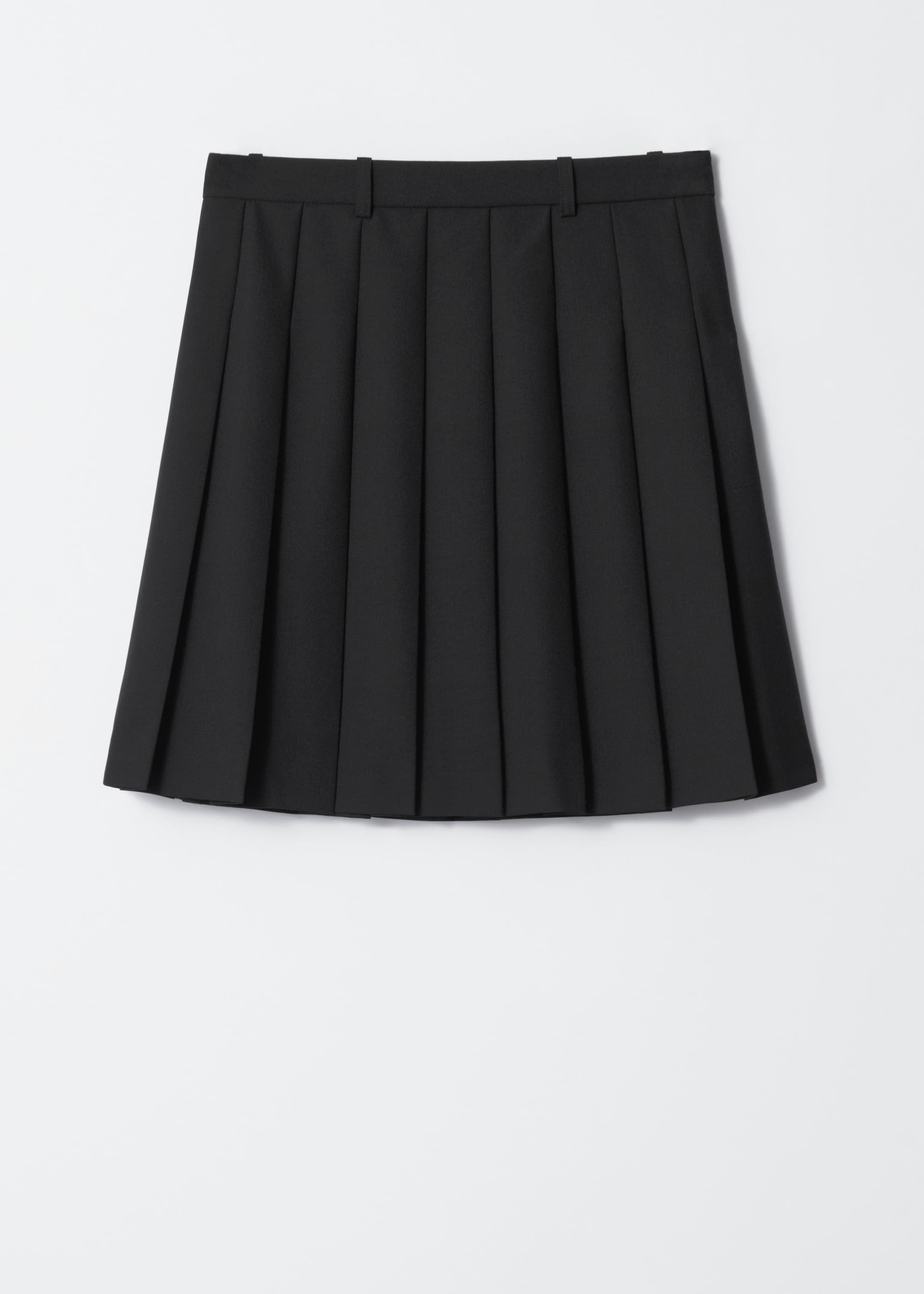 Agrandir l'image: Mini-jupe plissée - Noir - FEMME | H&M CH 6