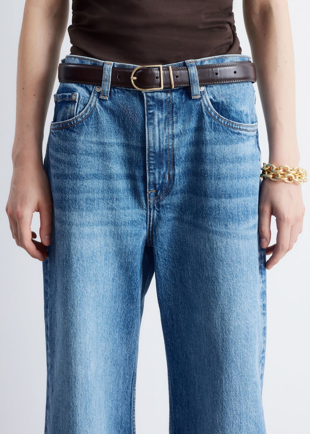 Image of Wide-Leg Jeans