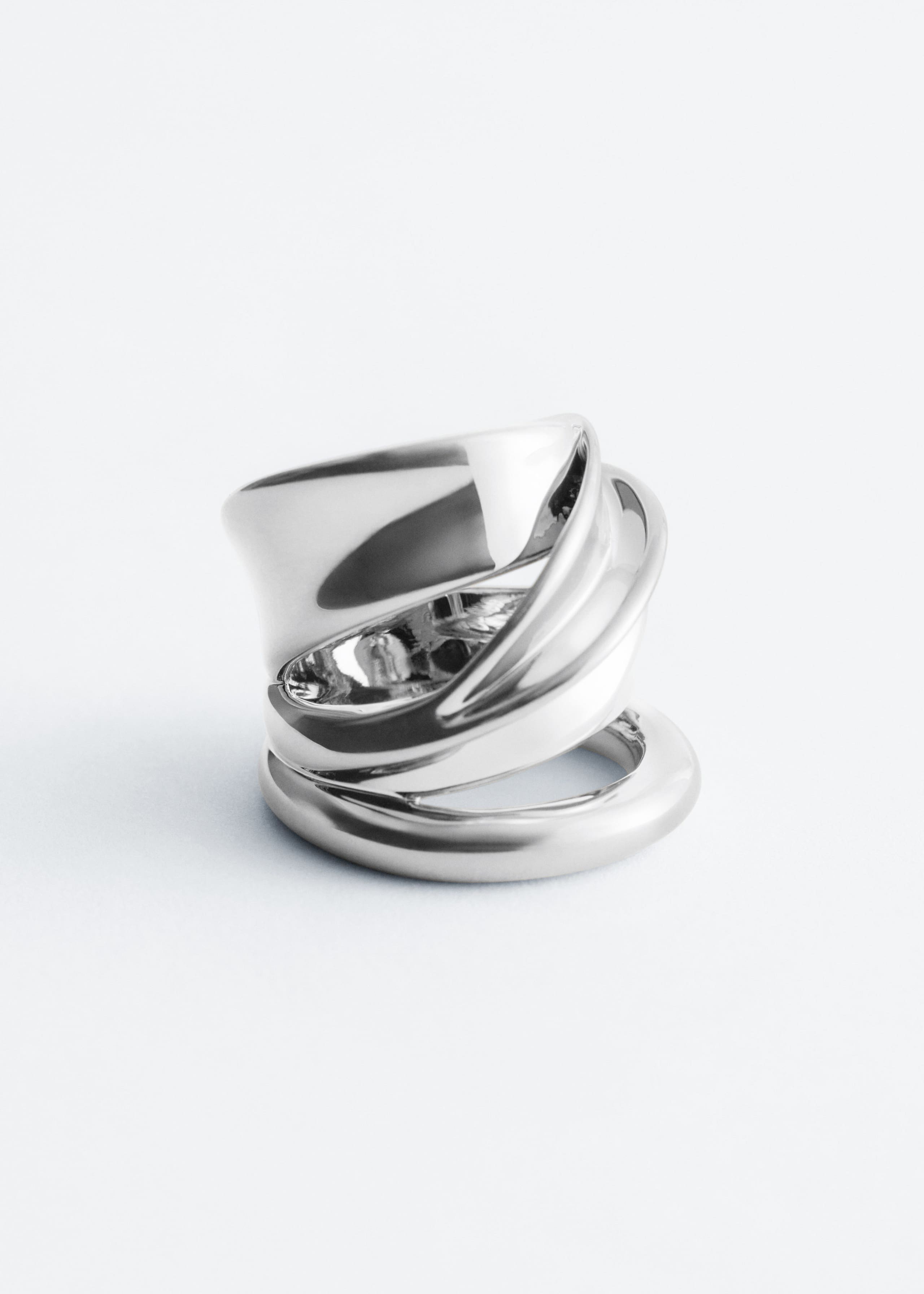 Image of Sculptural Double-Wrap Ring
