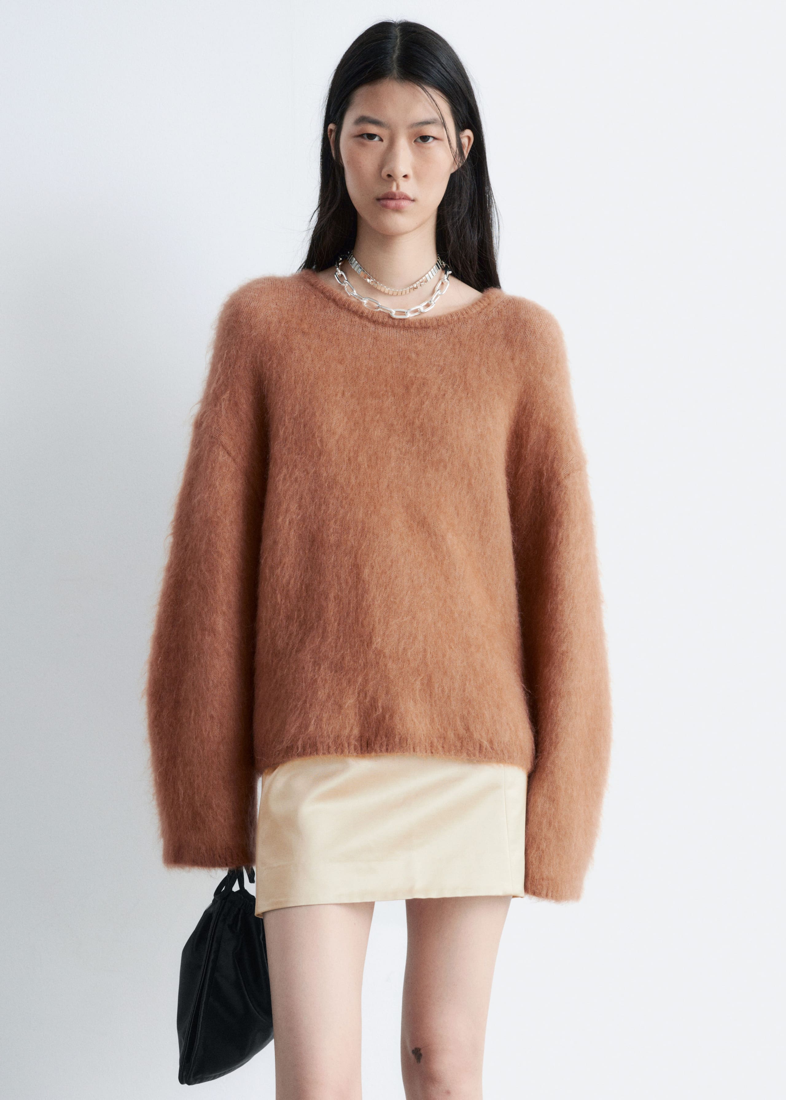 Image of Pullover aus einer gebürsteten Mohairmischung