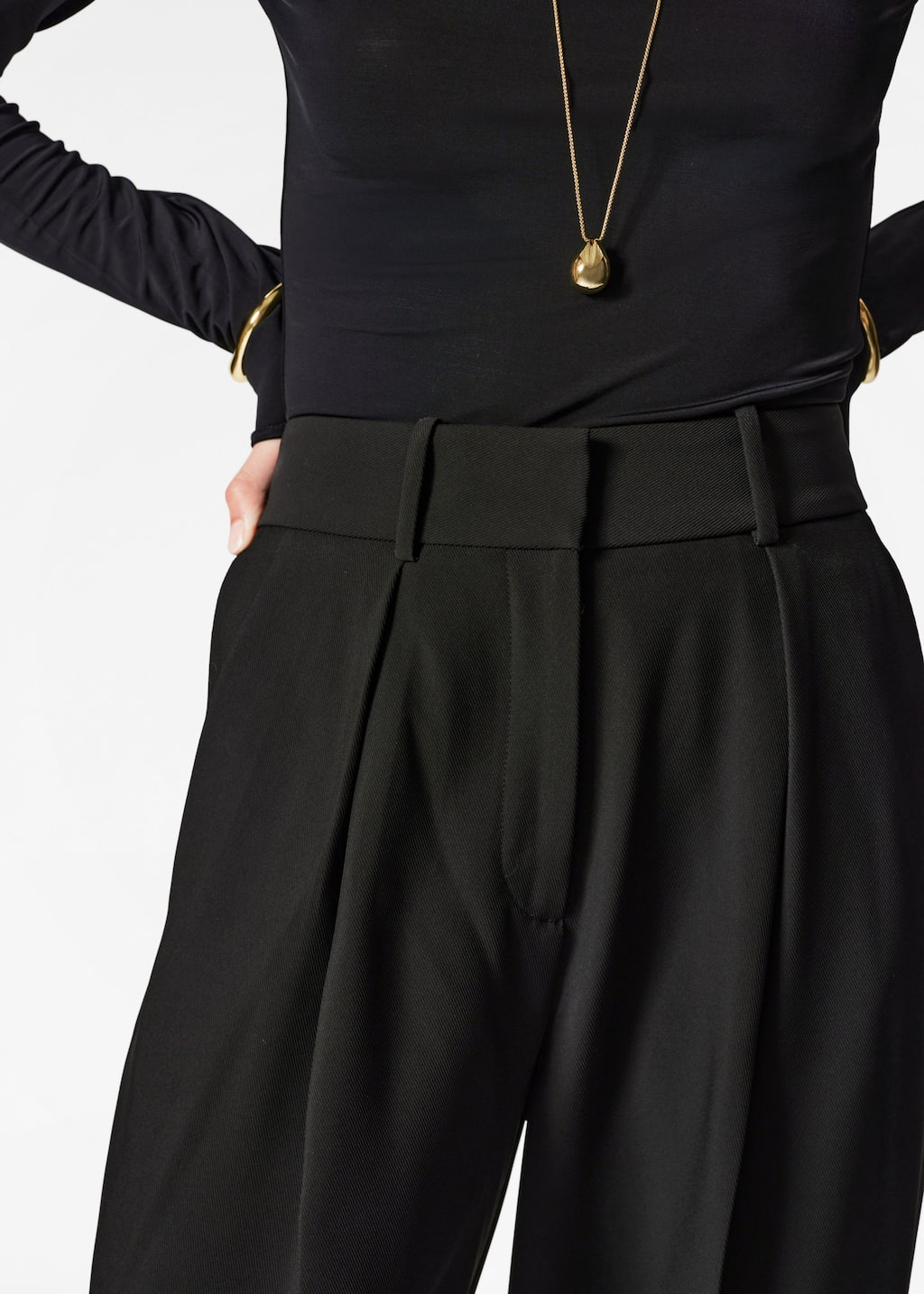Image of Tailored Tapered Trousers
